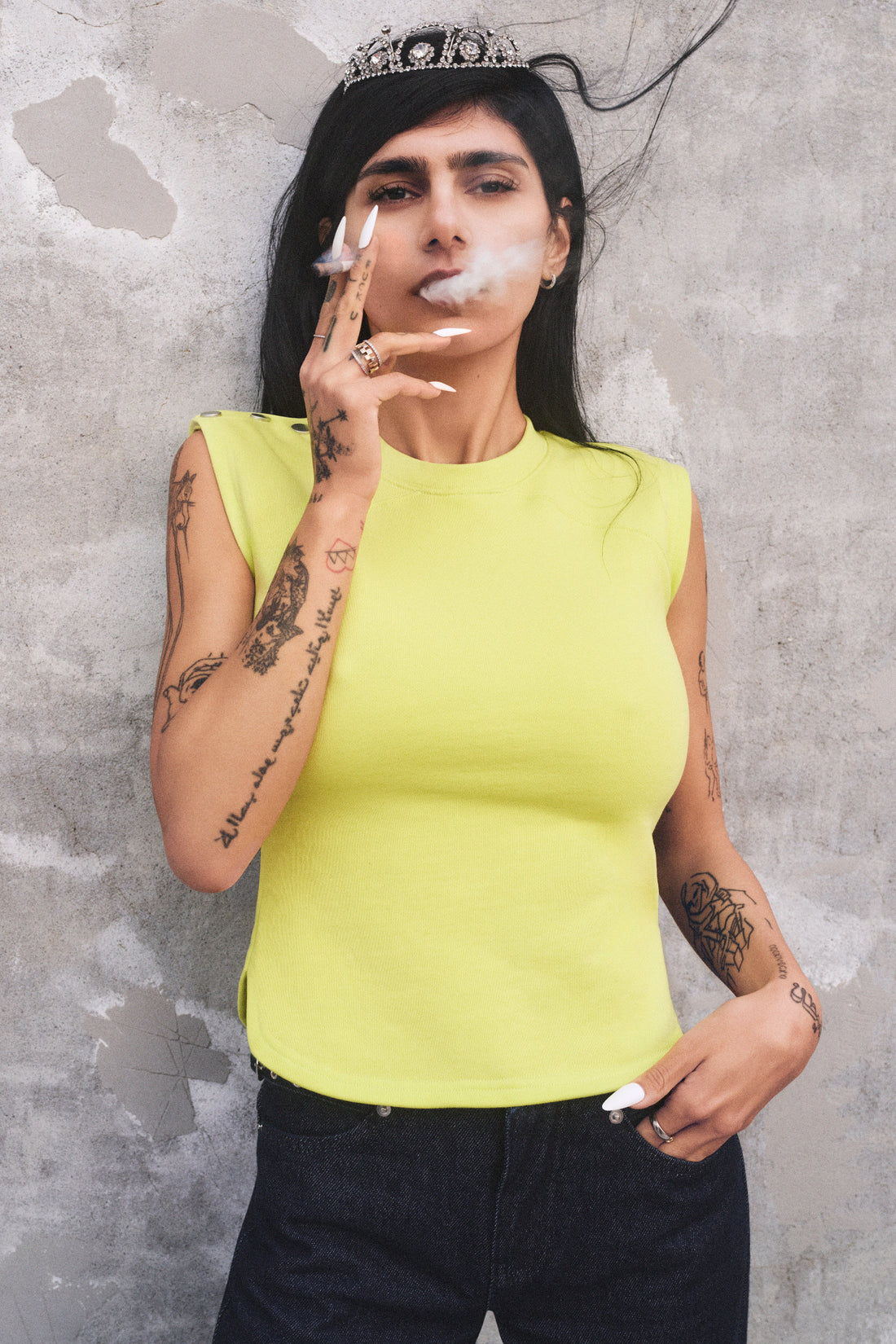 Trixie Sweat Top, Highlighter