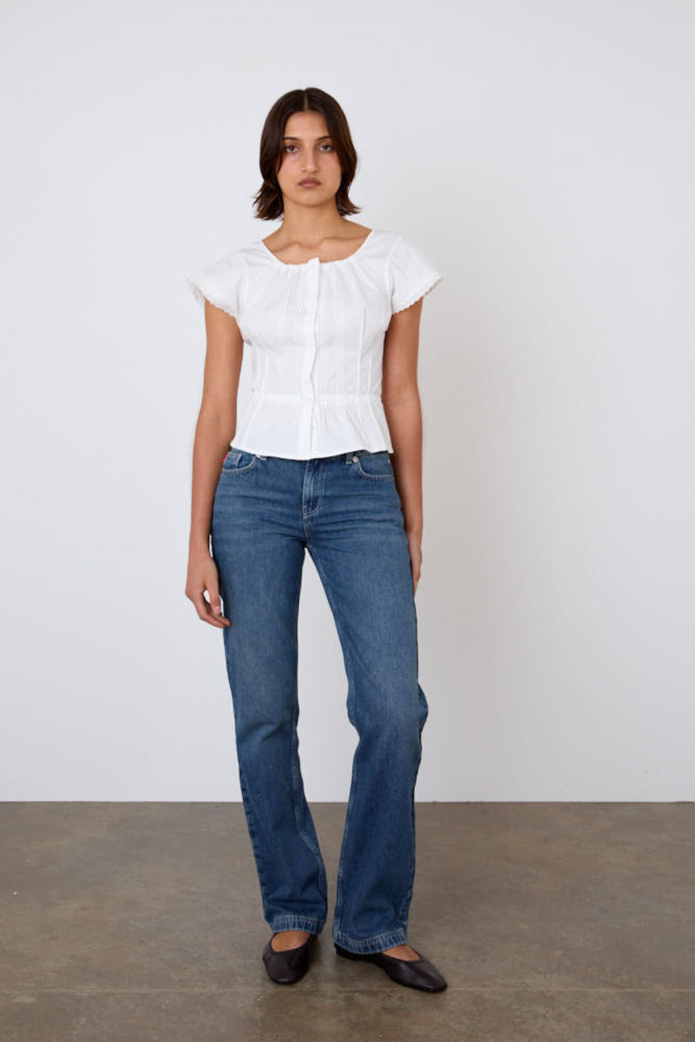 The Gigi Denim Slim Leg Jeans, Fade
