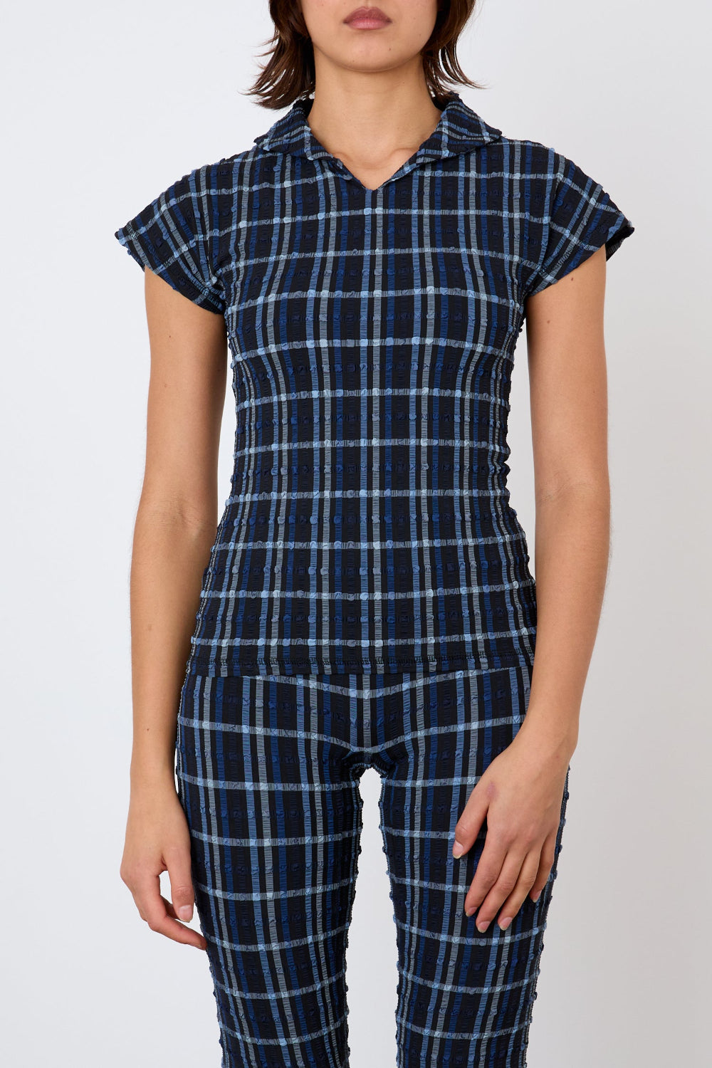 The Cindy Polo Top, Selvedge