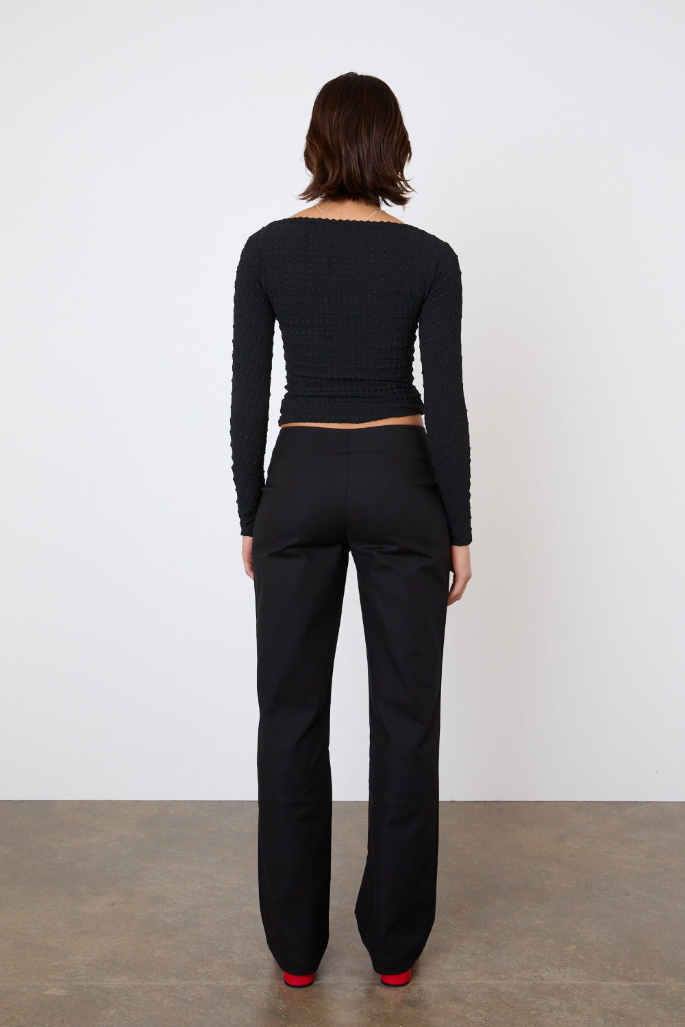 The Audrey Trousers, Onyx