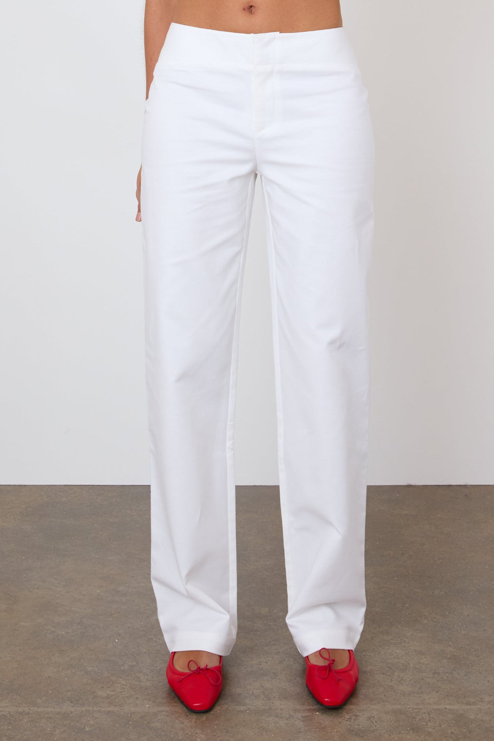The Audrey Trousers, Porcelain
