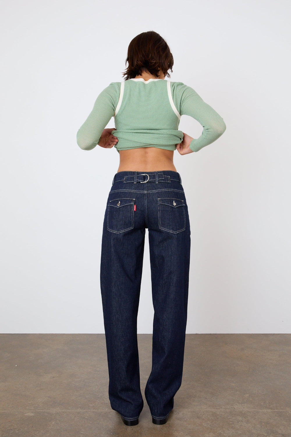 The Joan Soft Barrel Jeans, Indigo Rinse