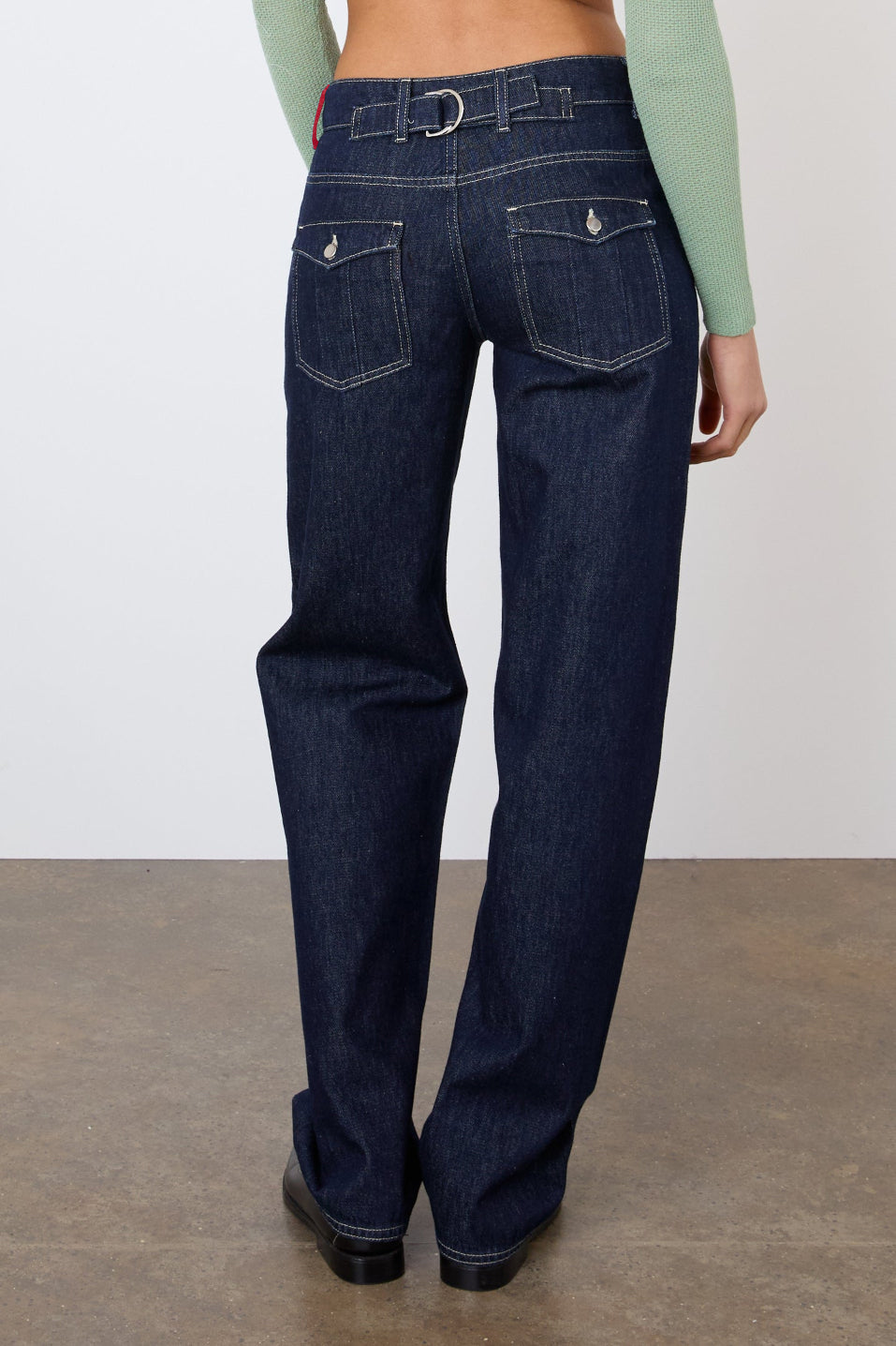 The Joan Soft Barrel Jeans, Indigo Rinse