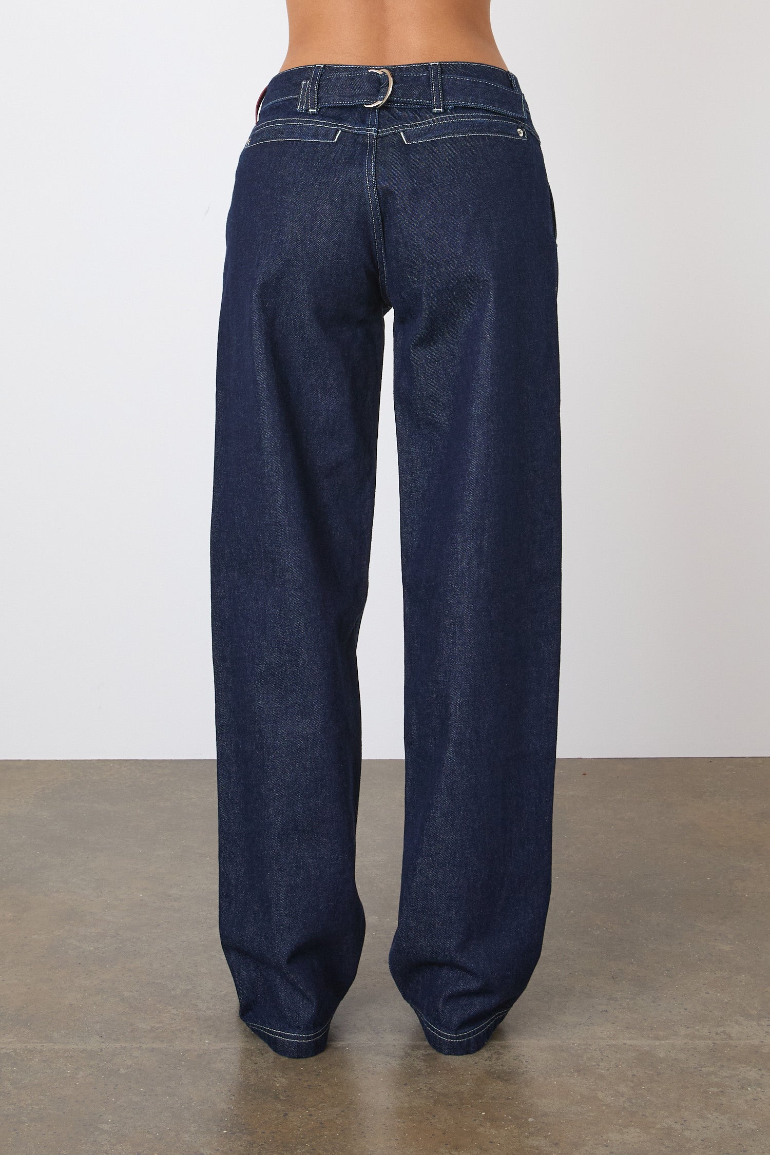 Lita Tailored Jeans, Indigo Rinse