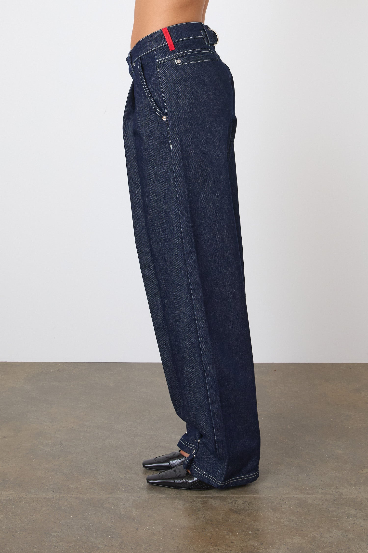Lita Tailored Jeans, Indigo Rinse