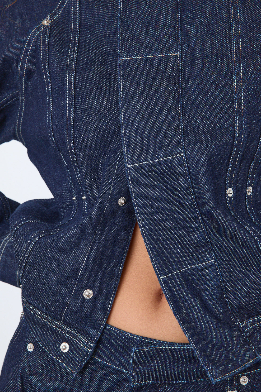 The Lita Tailored Denim Jacket, Indigo Rinse