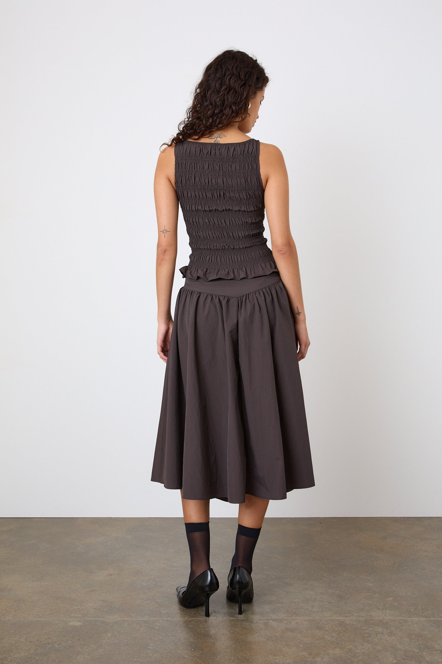 The Deba Top, Chestnut | Liberty London Exclusive