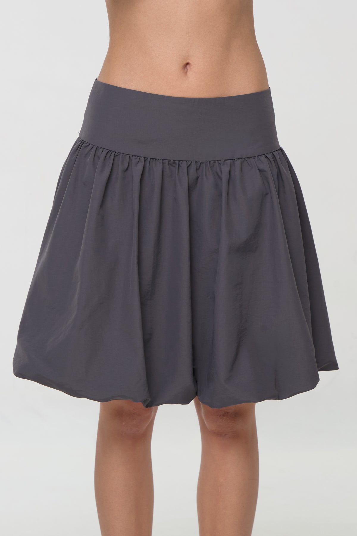 Deba Bubble Skirt, Charcoal