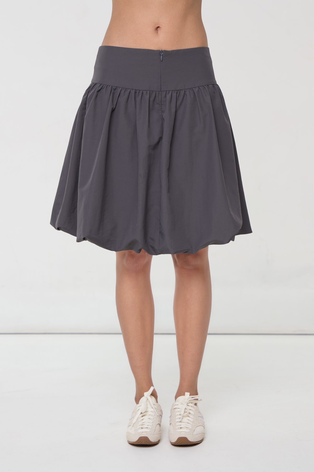 Deba Bubble Skirt, Charcoal