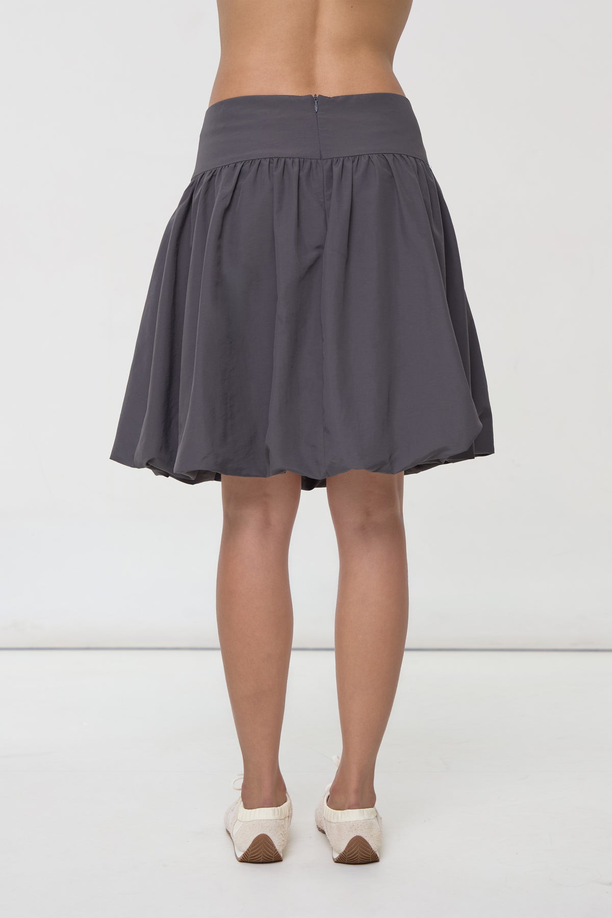 Deba Bubble Skirt, Charcoal