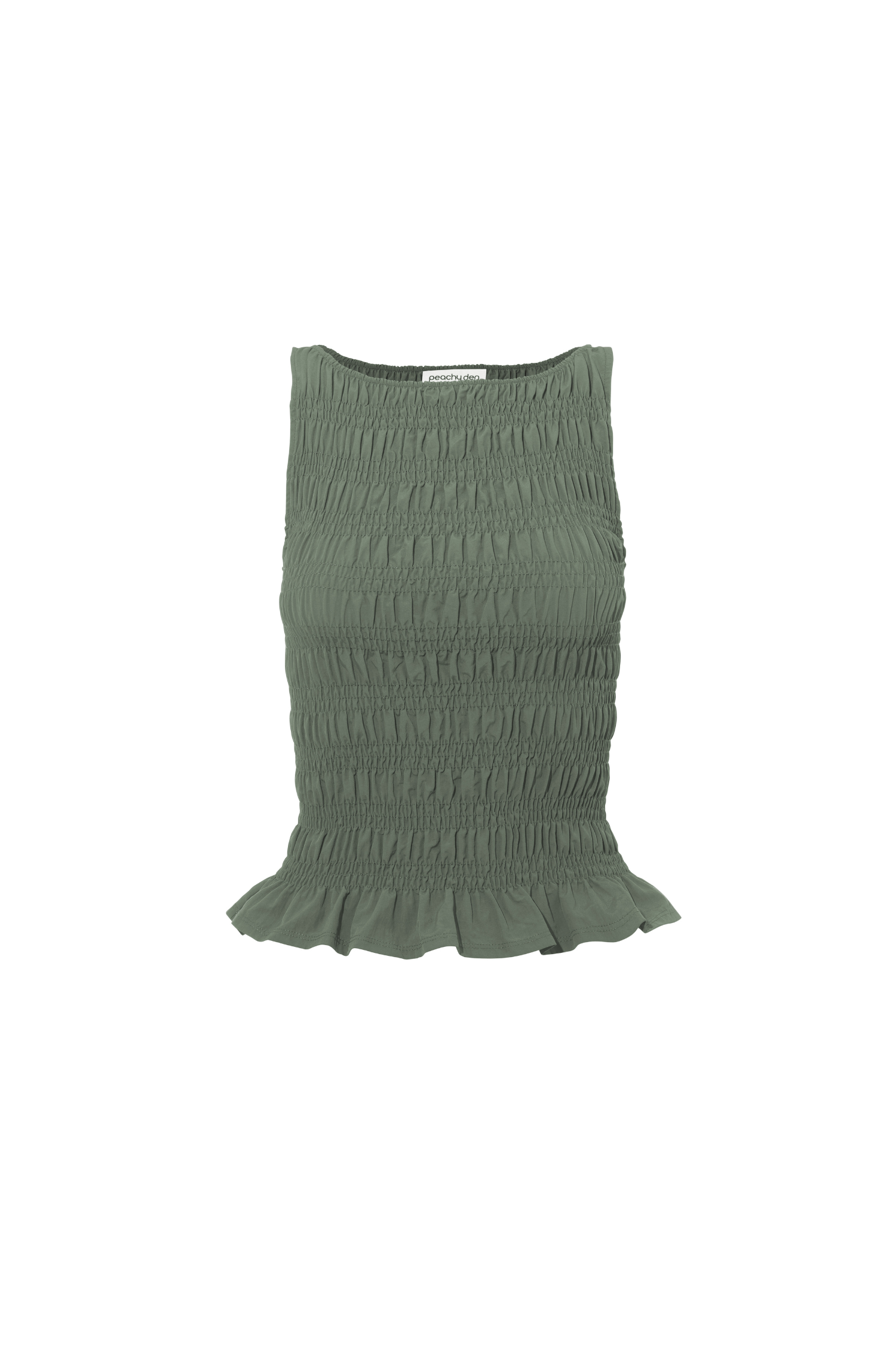 The Deba Top, Slate Green