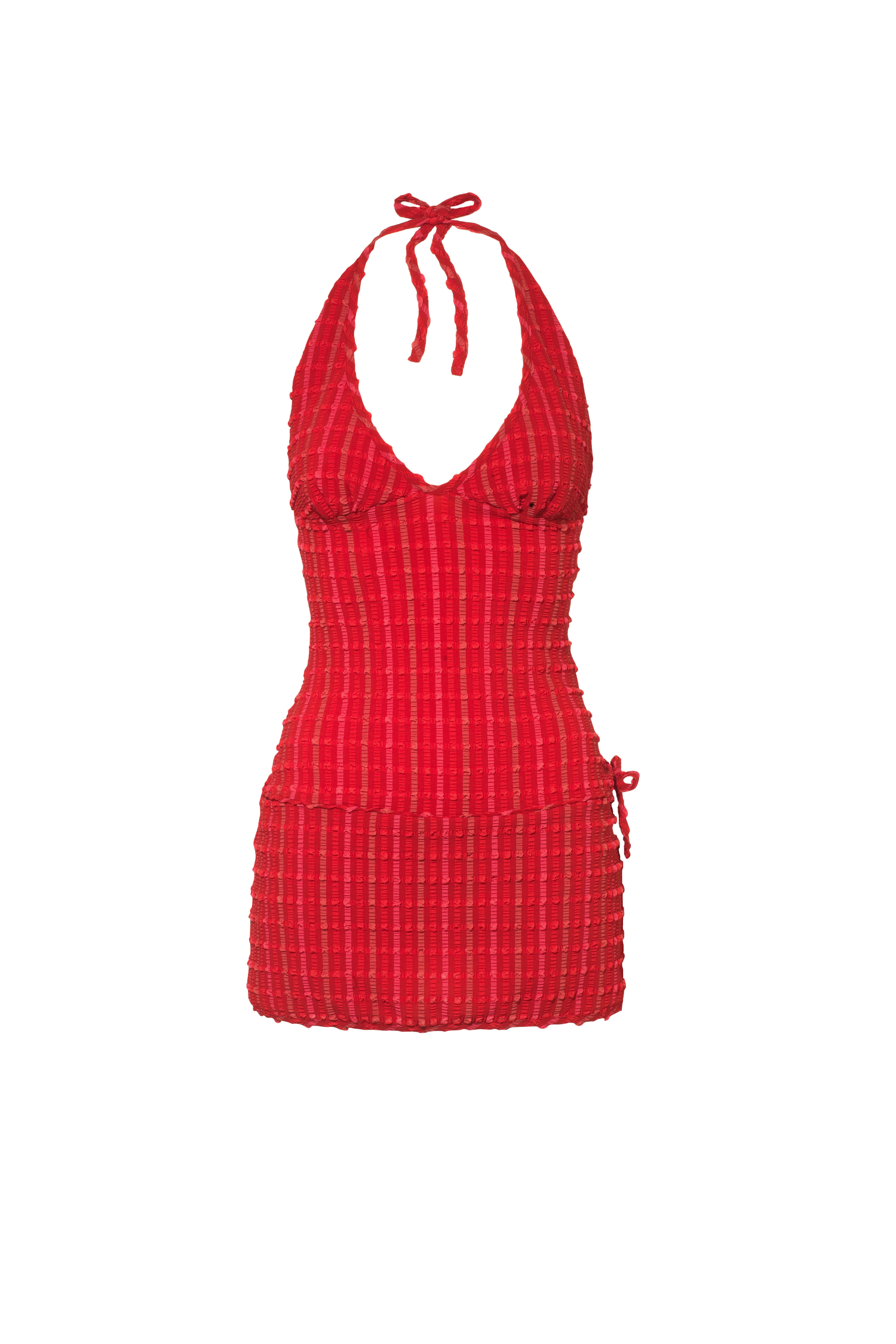 The Cindy Halter Skort Dress, Lipstick