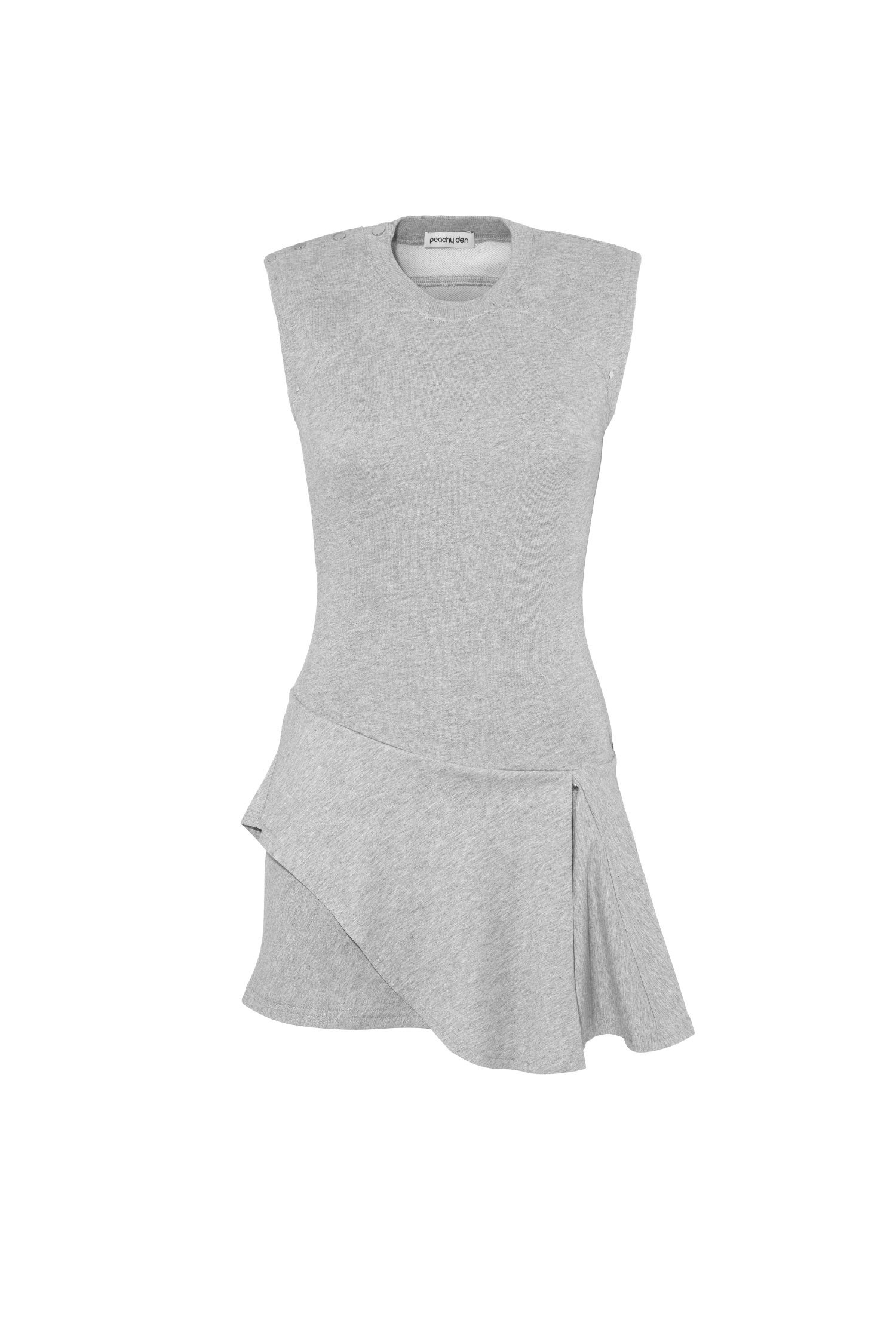 The Joni Skort Dress, Grey Marl