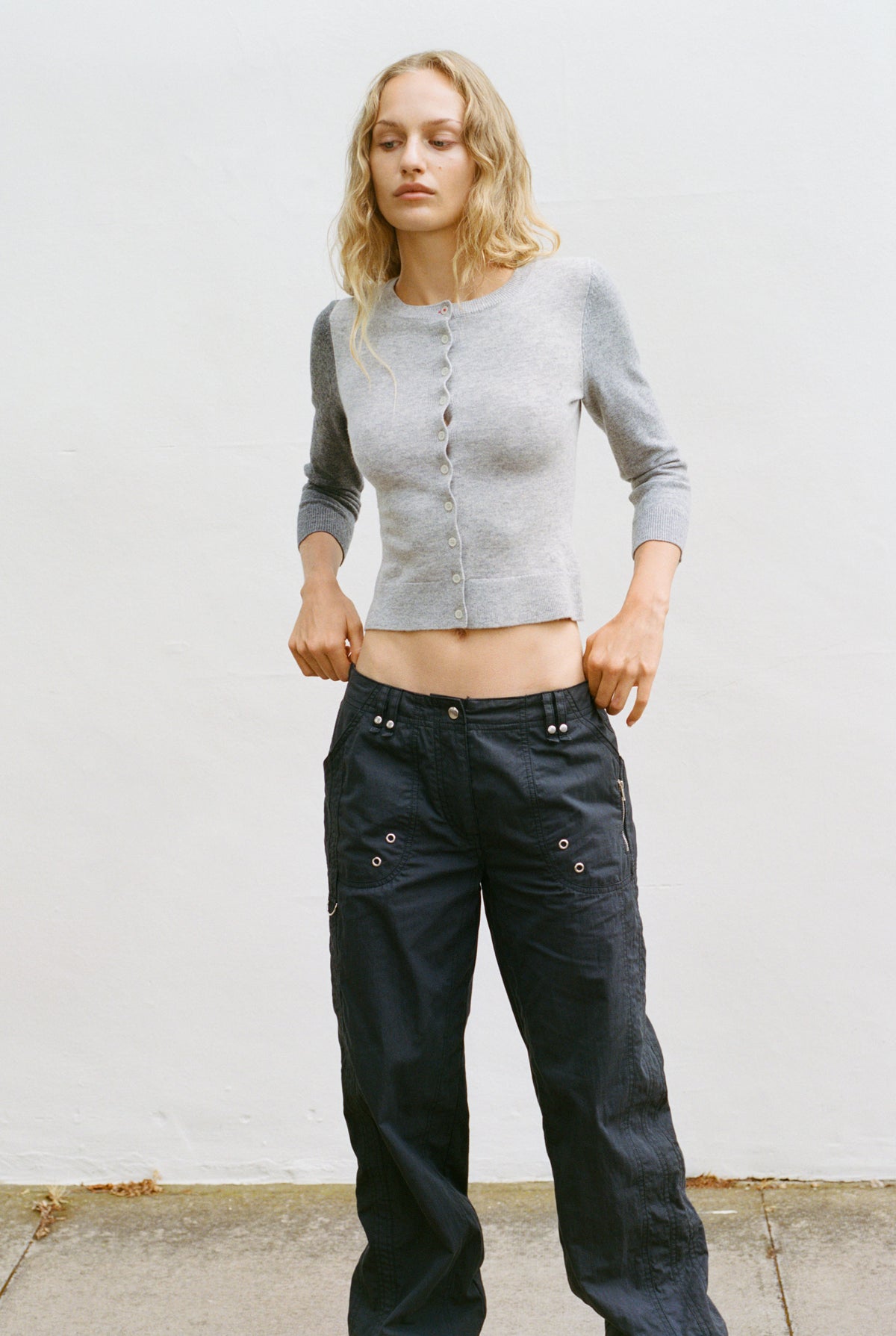 Heather Cosy Cargo, Dark Navy