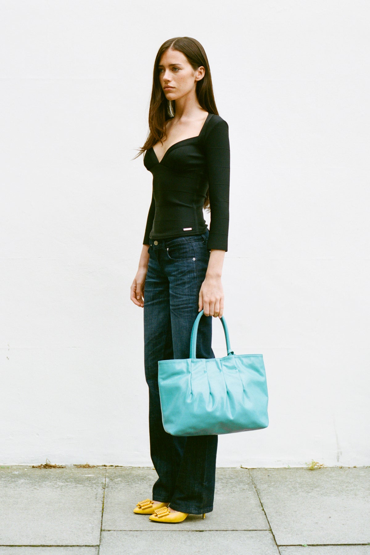 Hector Tuck Bag, Dark Aqua