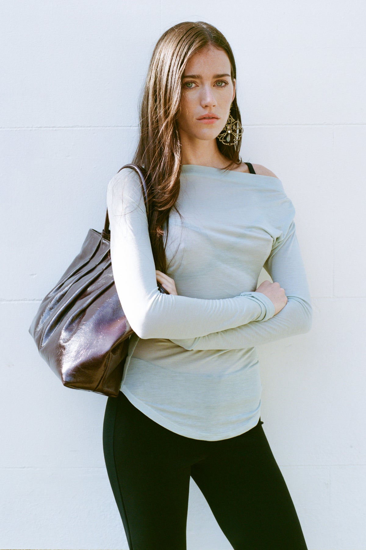 Hector Tuck Bag, Chocolate
