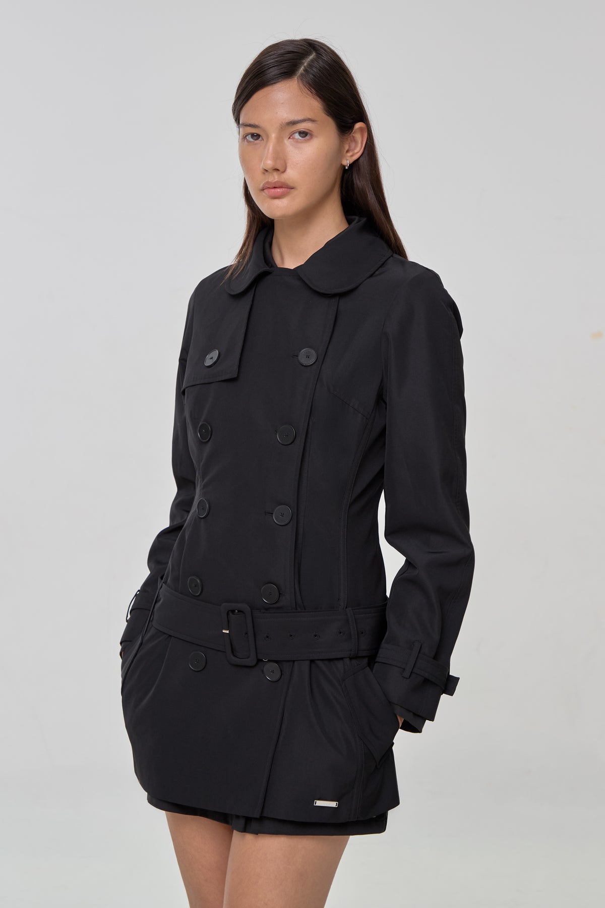 Henri Mini Trench, Onyx