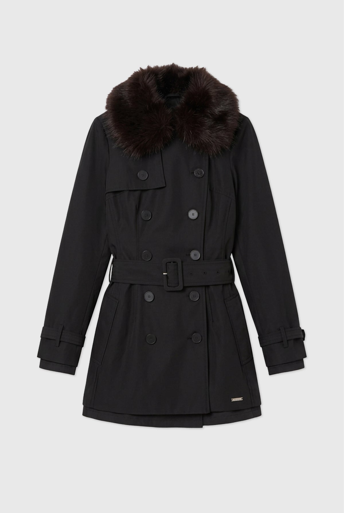 Henri Mini Trench, Onyx