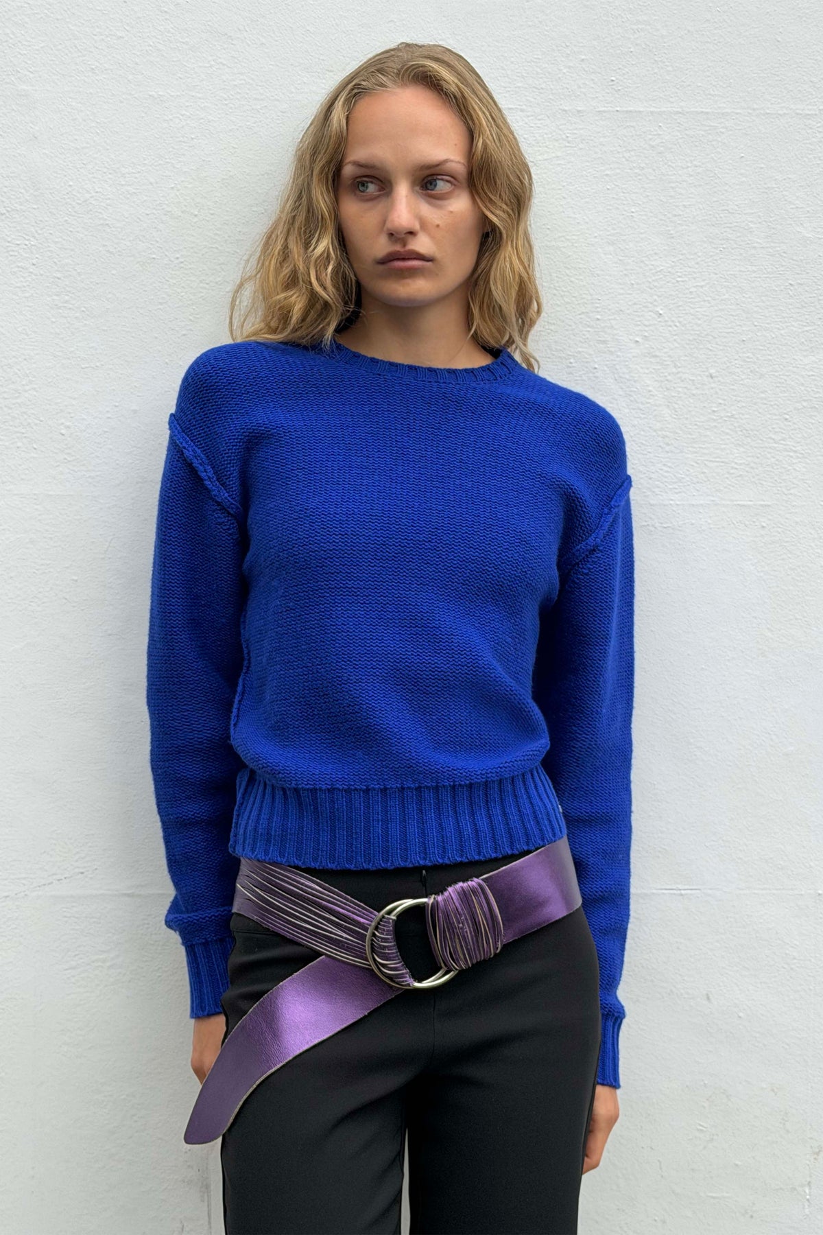 Sienna Perfect Jumper, Cobalt
