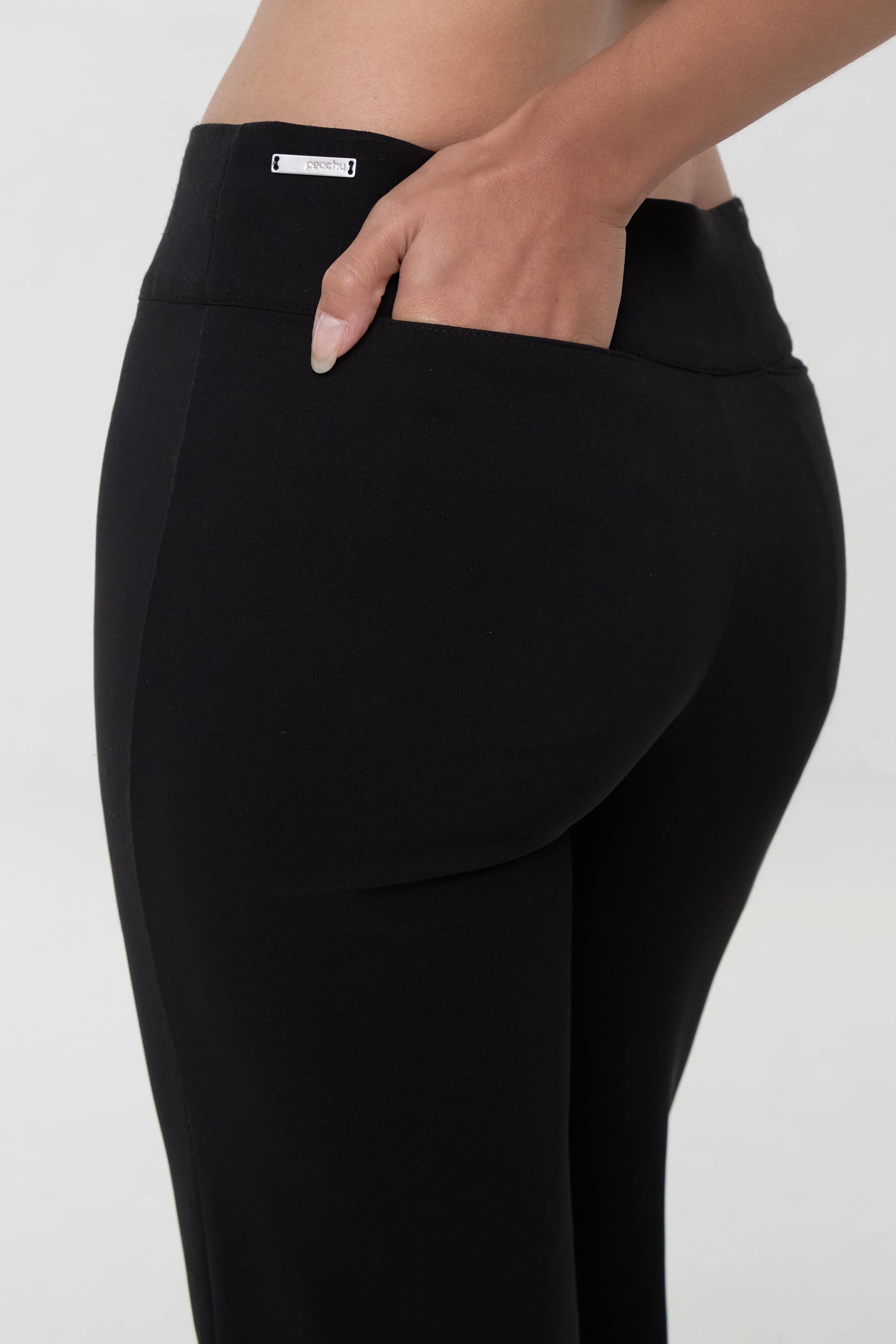 Jerry Sculpt Trousers, Onyx