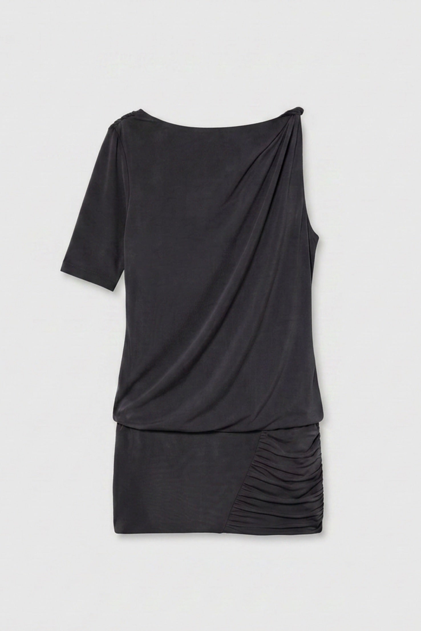 Kylie Bubble Mini Dress, Graphite