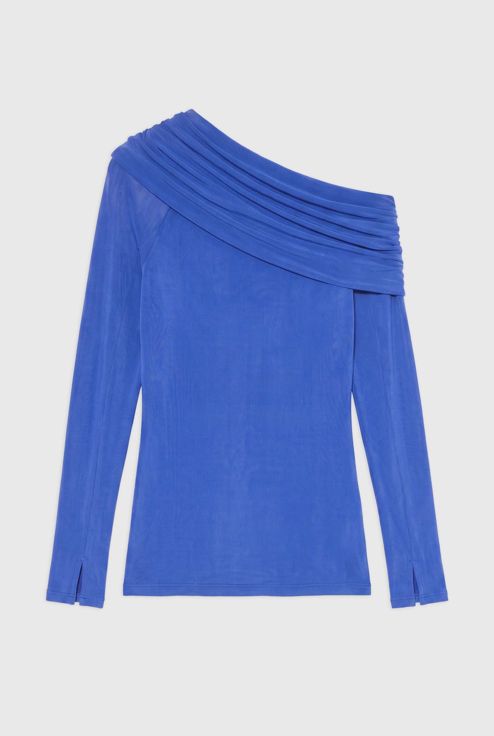 Kylie Cold Shoulder Top, Lapis