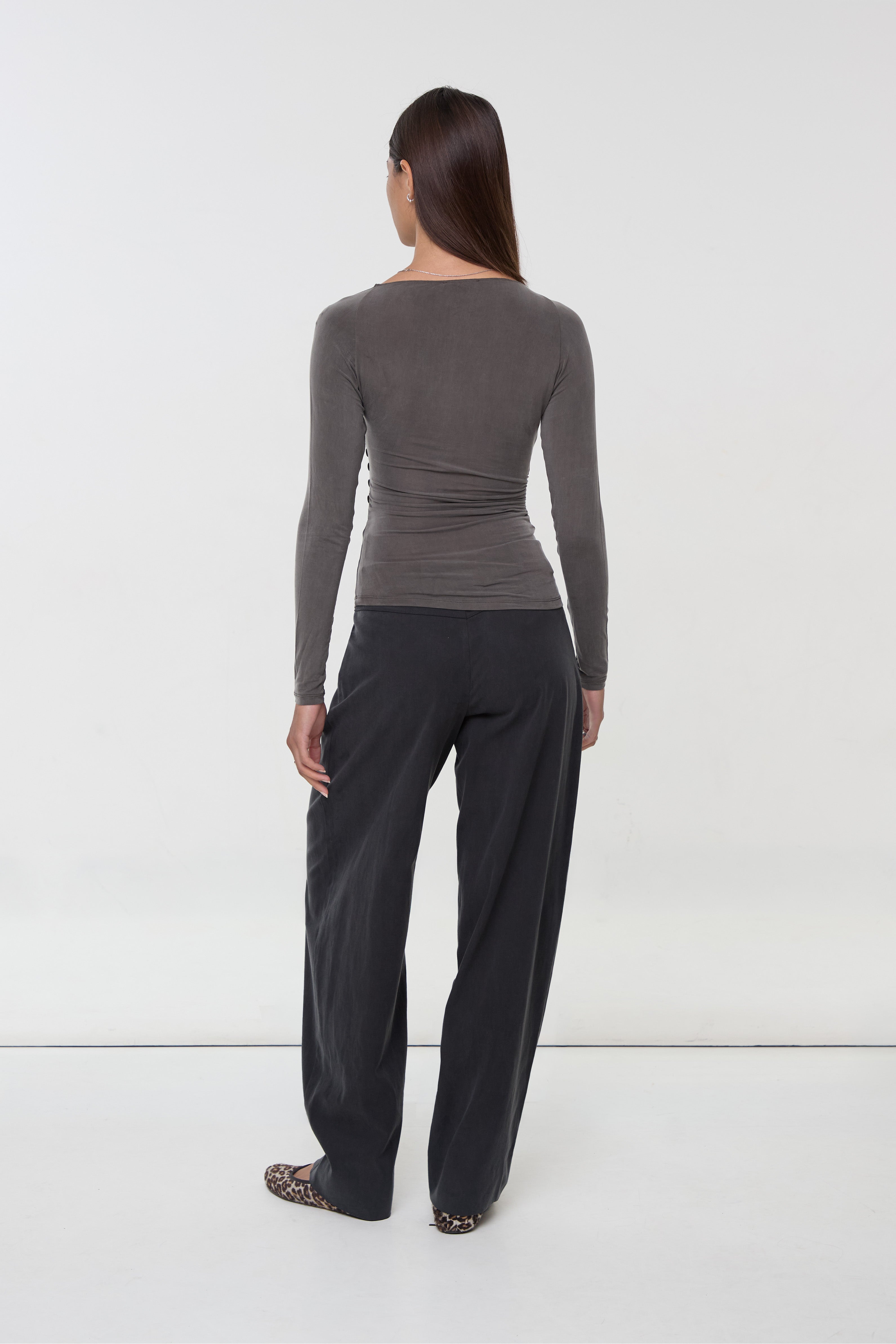 Kylie Wrap Top, Deep Forest