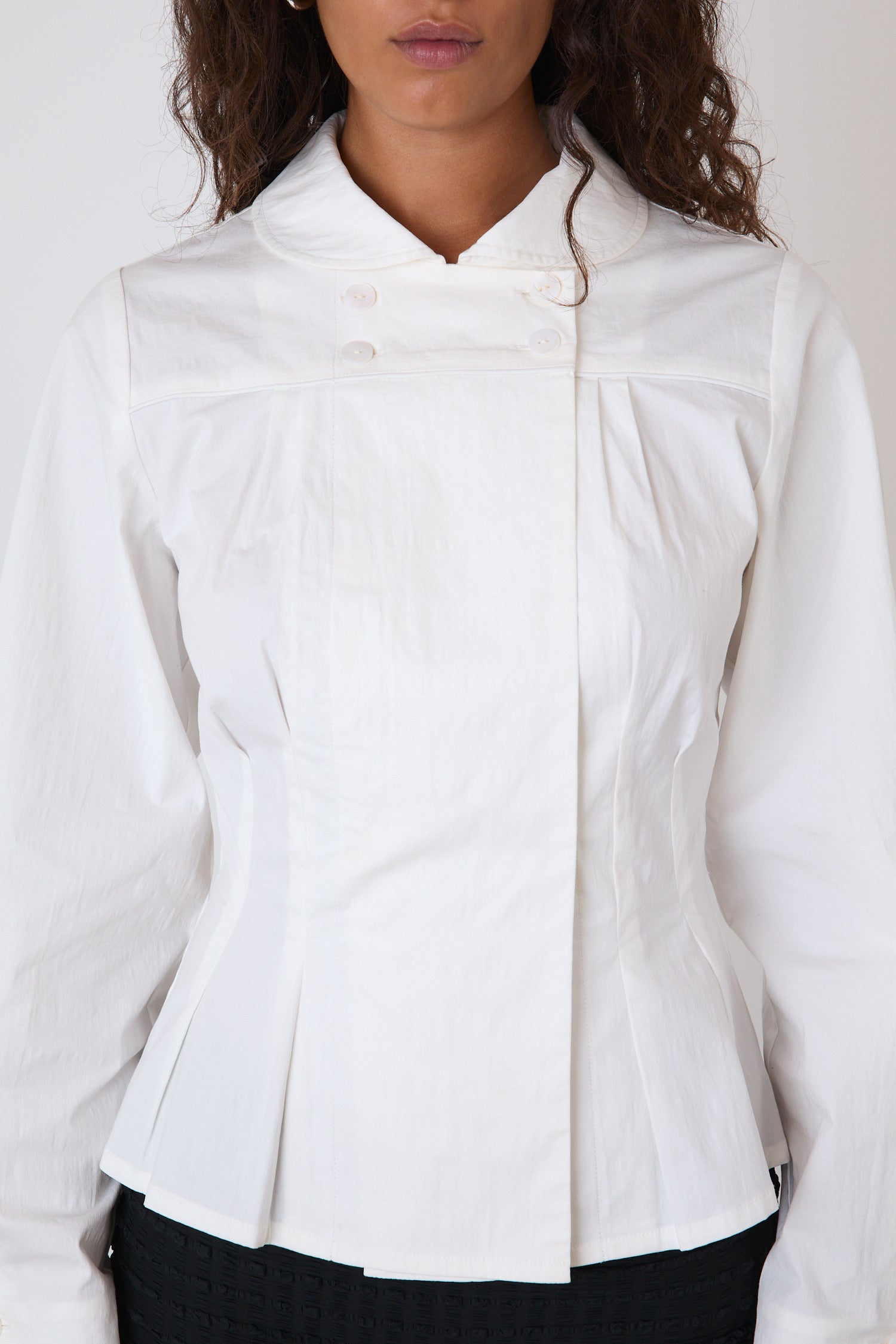 The Missy Long Sleeve Blouse, Porcelain