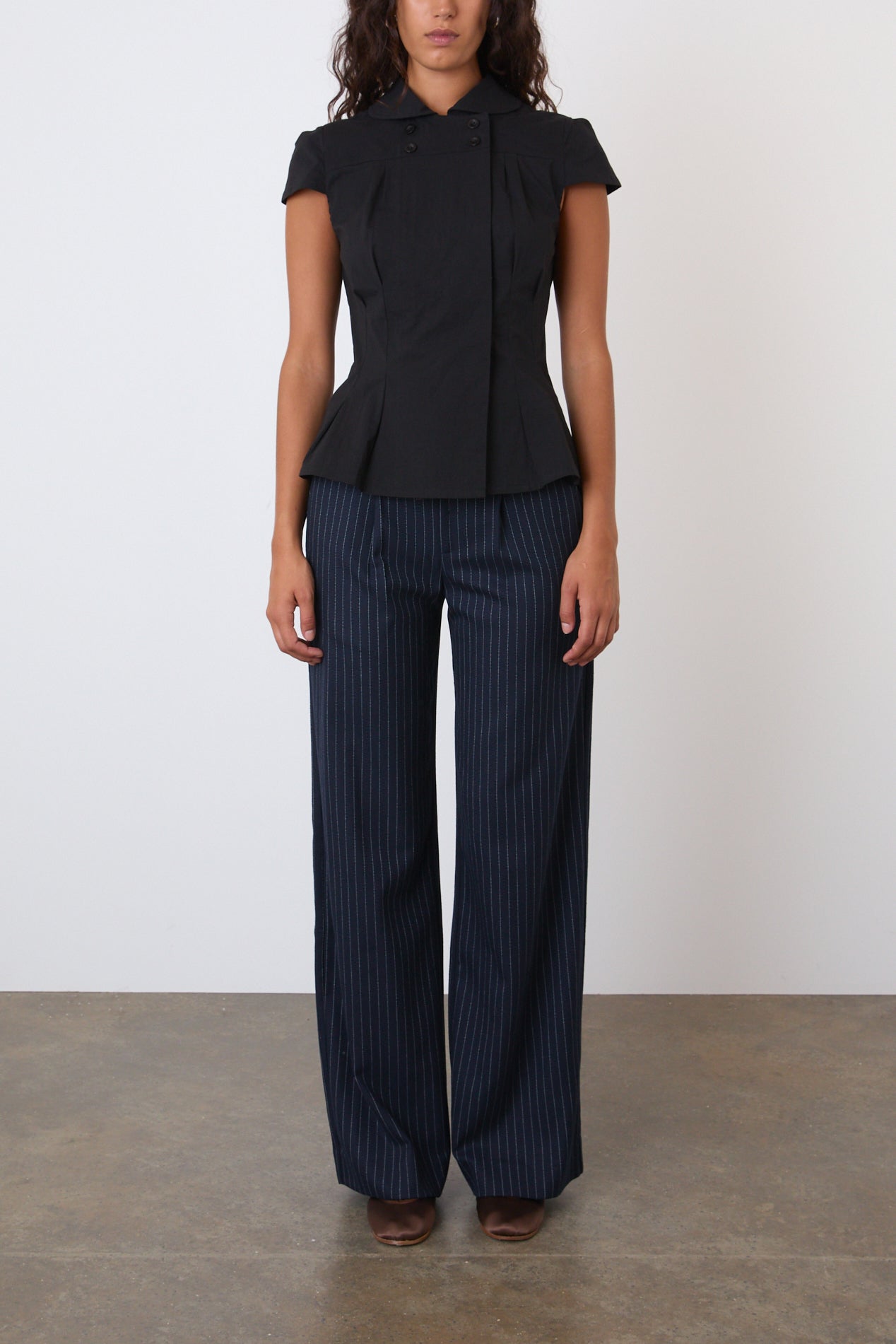 The Missy Blouse, Onyx