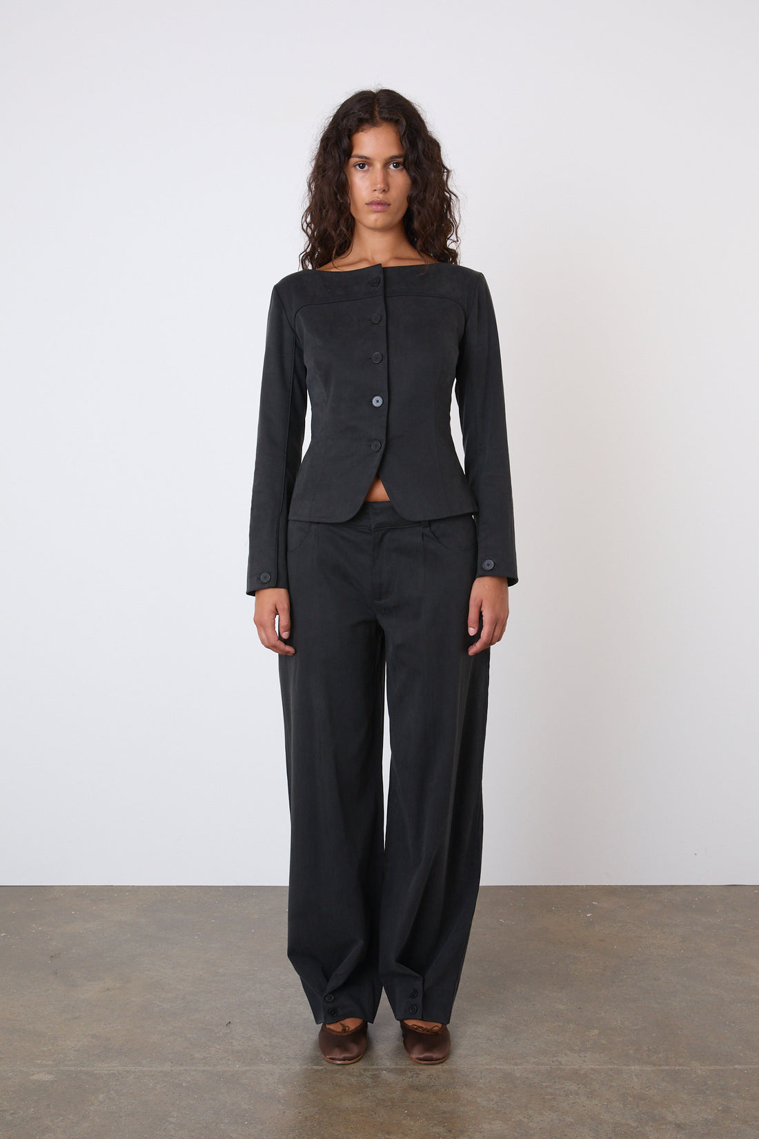 The Bardot Trousers, Onyx