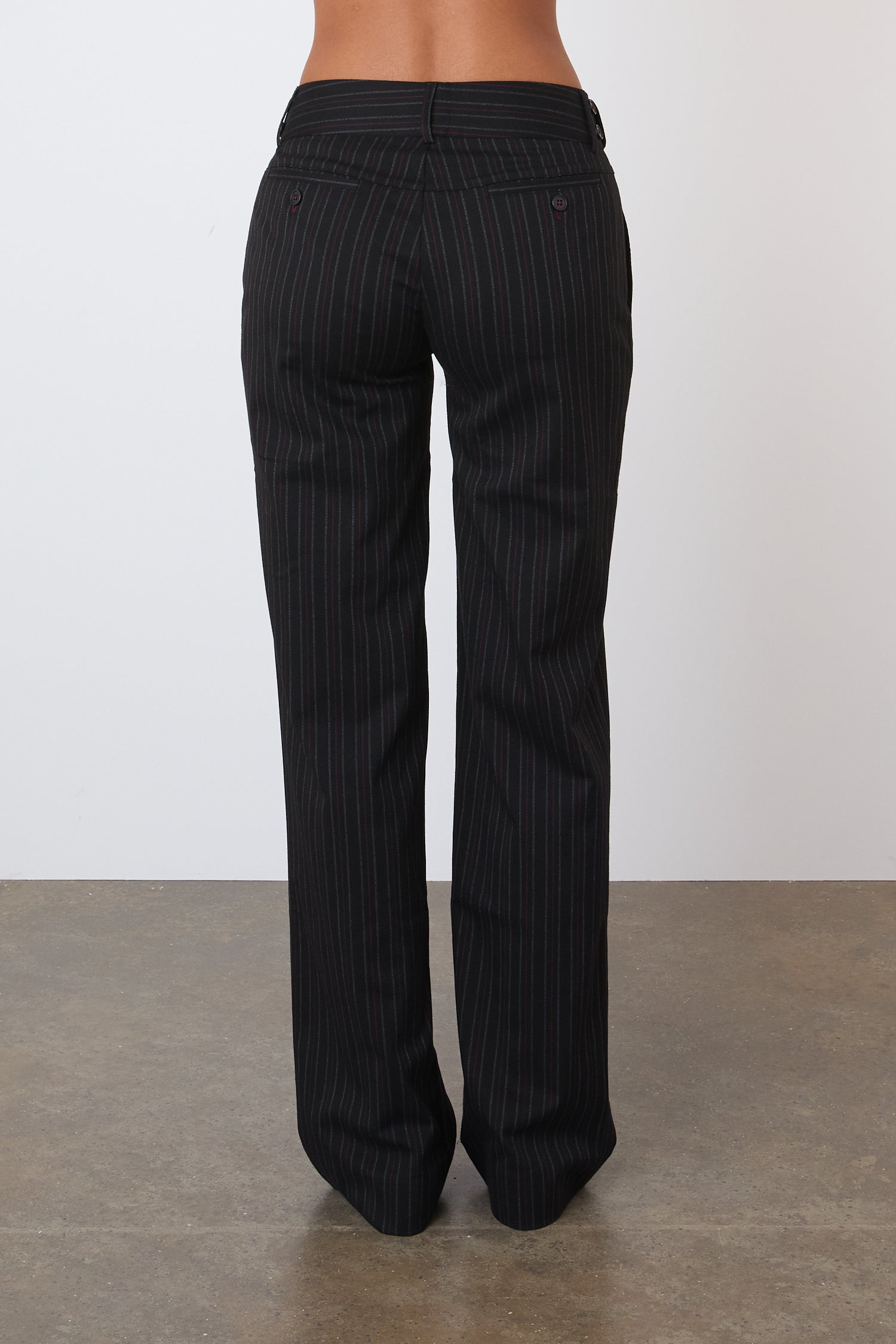 The Lennox Straight Trousers, Lead