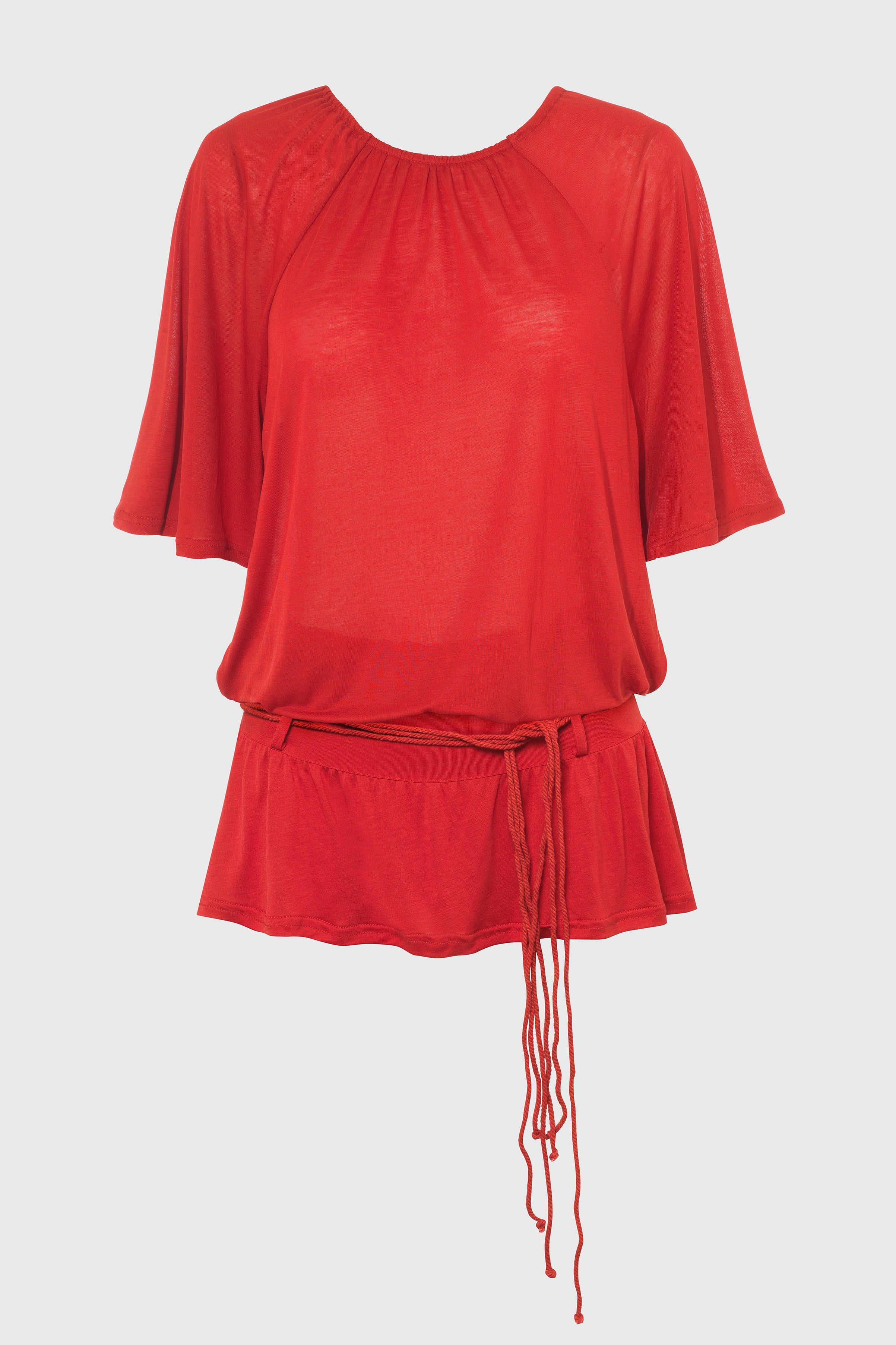 Blanche Skort Dress, Red Sandstone