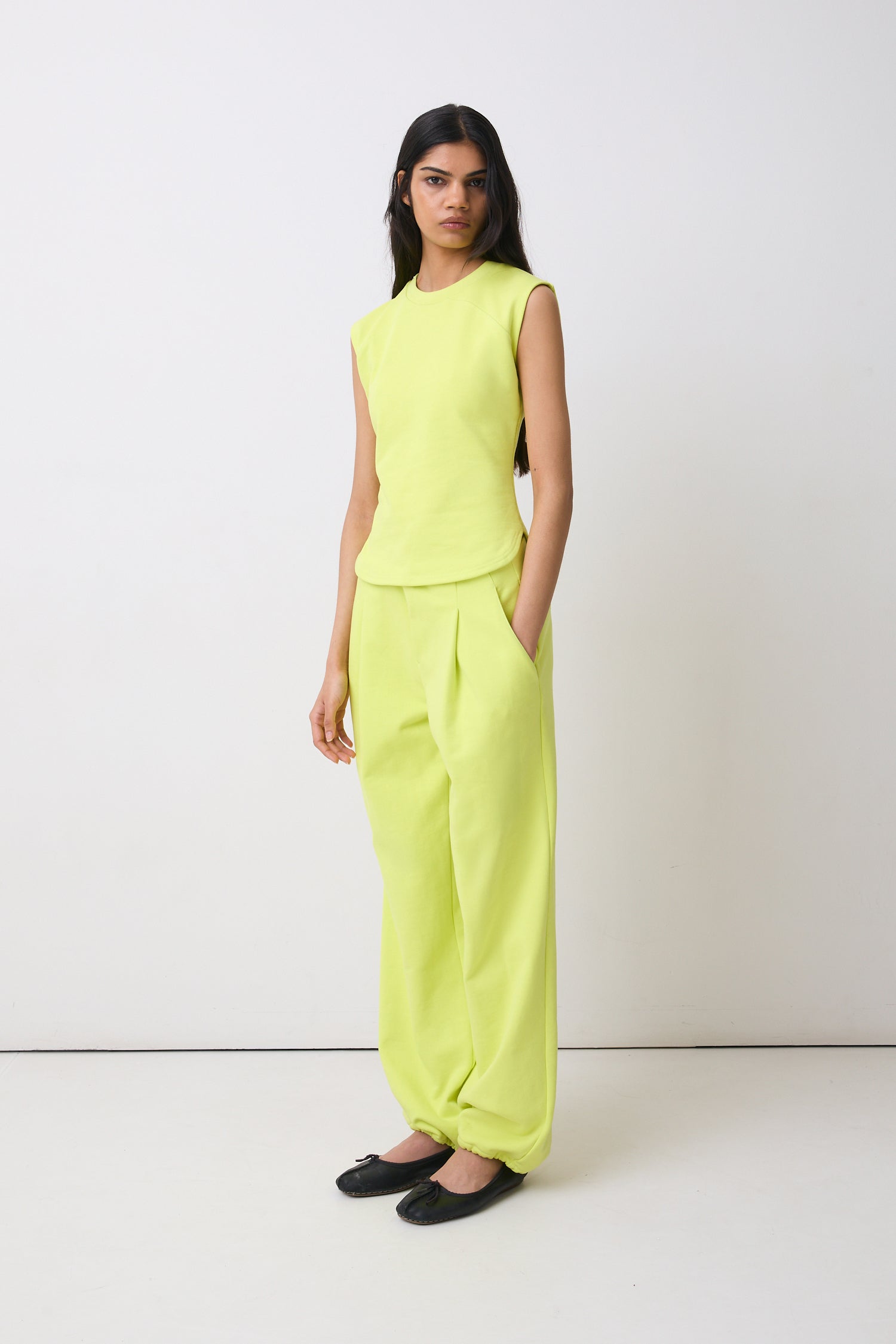 Trixie Sweat Trousers, Highlighter