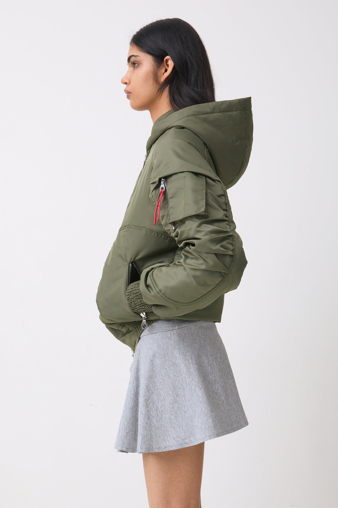 The Penny Flight Jacket, Moss