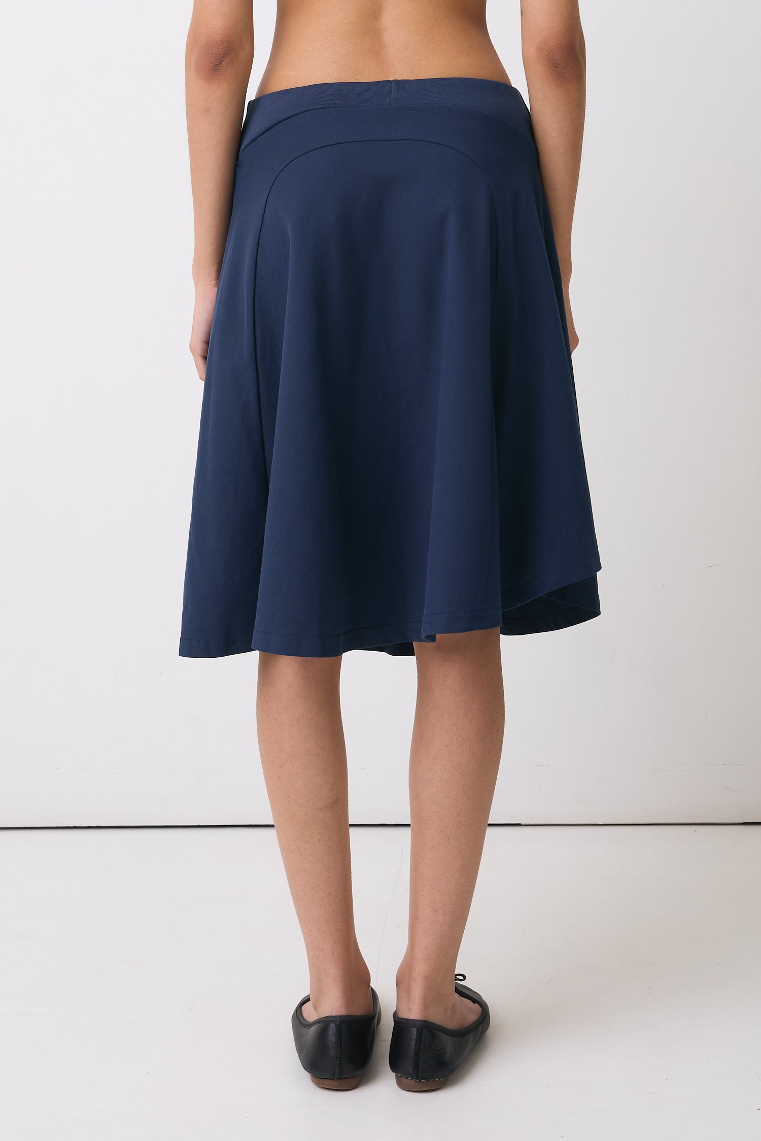 The Joni Midi Skirt, Navy