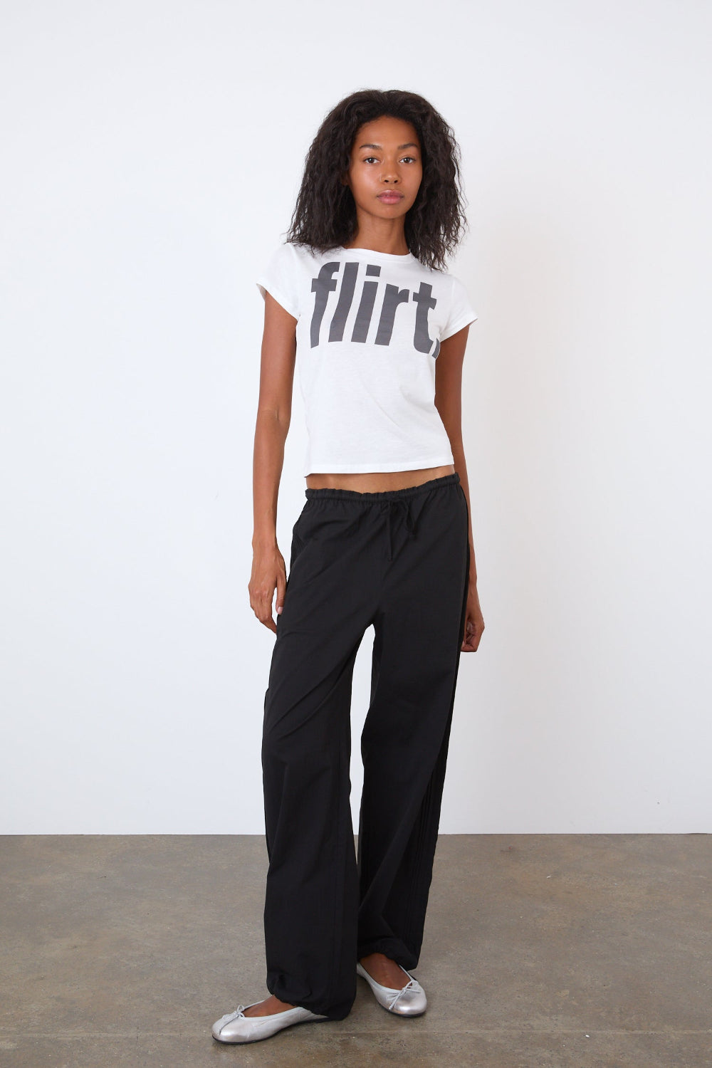The Amelia Flirt T-Shirt Pre-Order, White