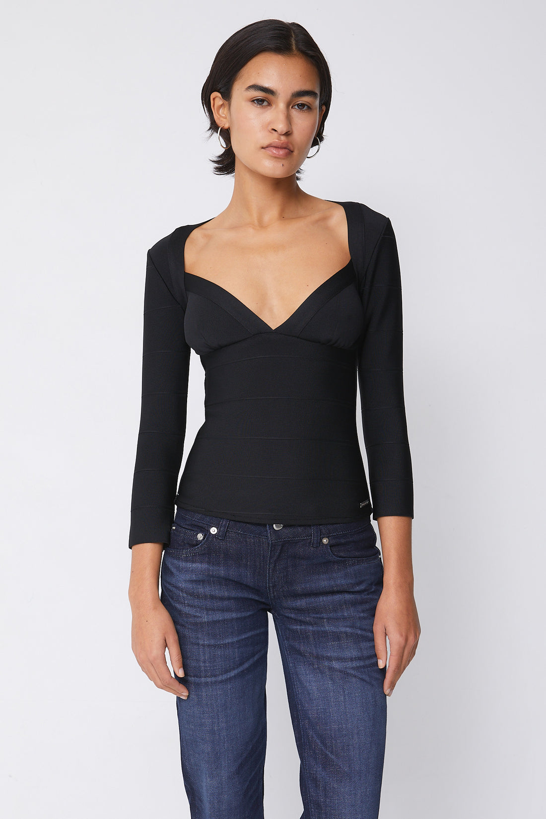PRE-ORDER 2ND NOV: Skye Bandage Top, Onyx