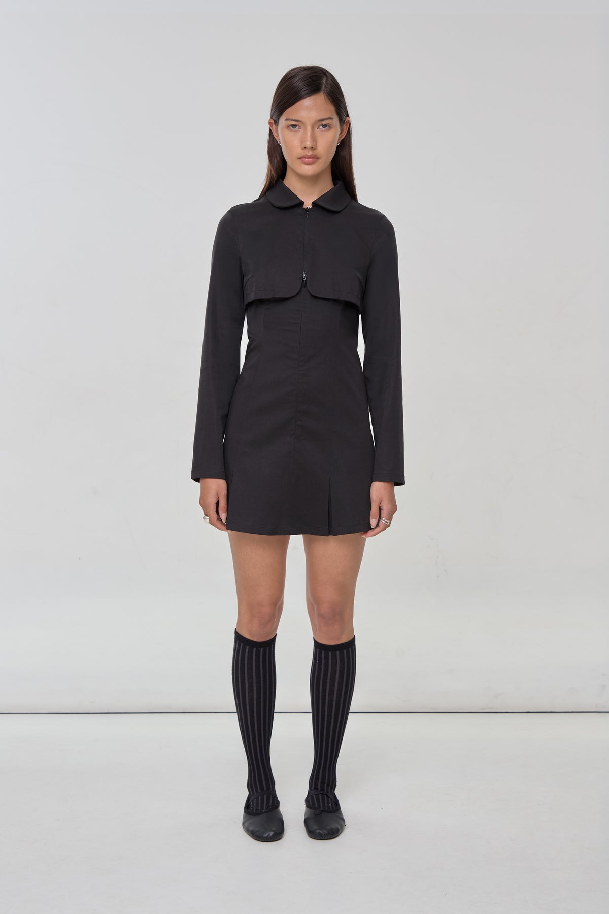 Twiggy Double Dress, Onyx