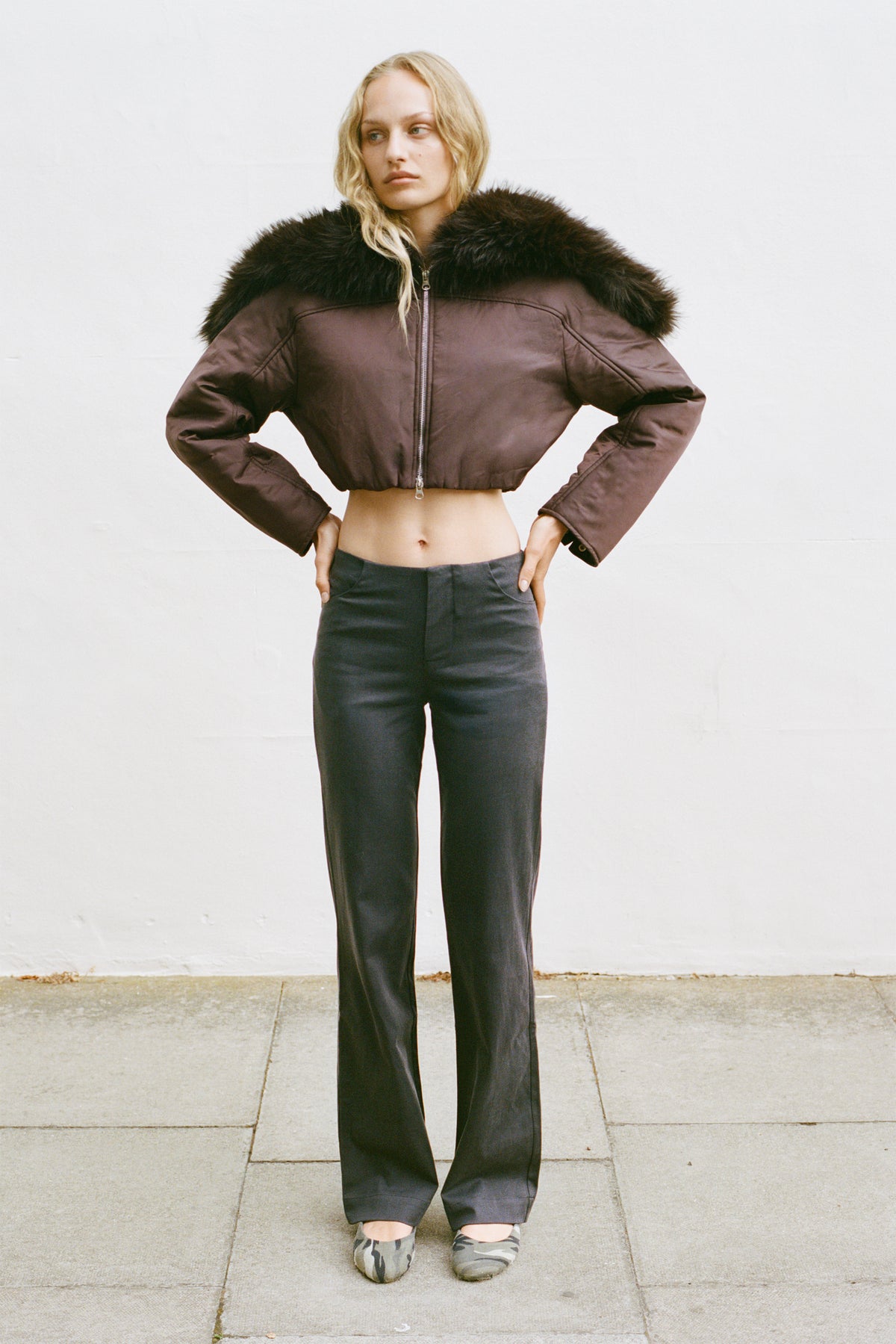 Twiggy Travel Trousers, Steel