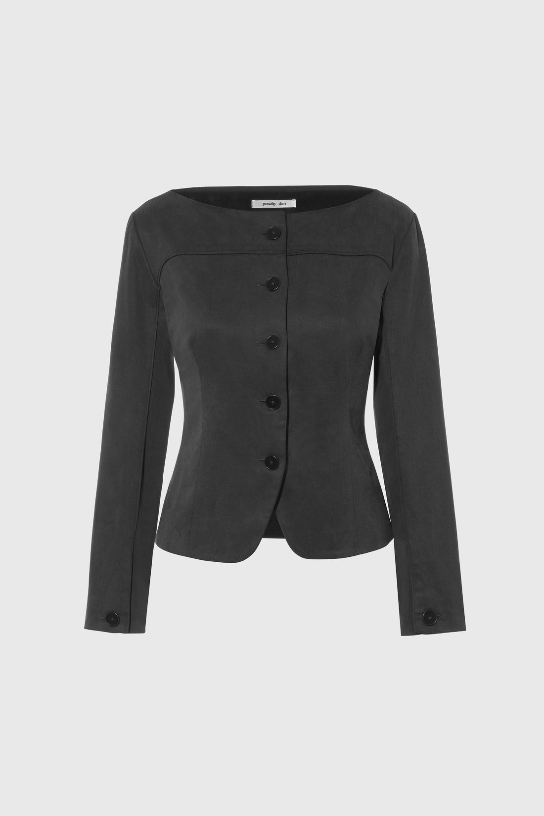 Bardot Top, Onyx