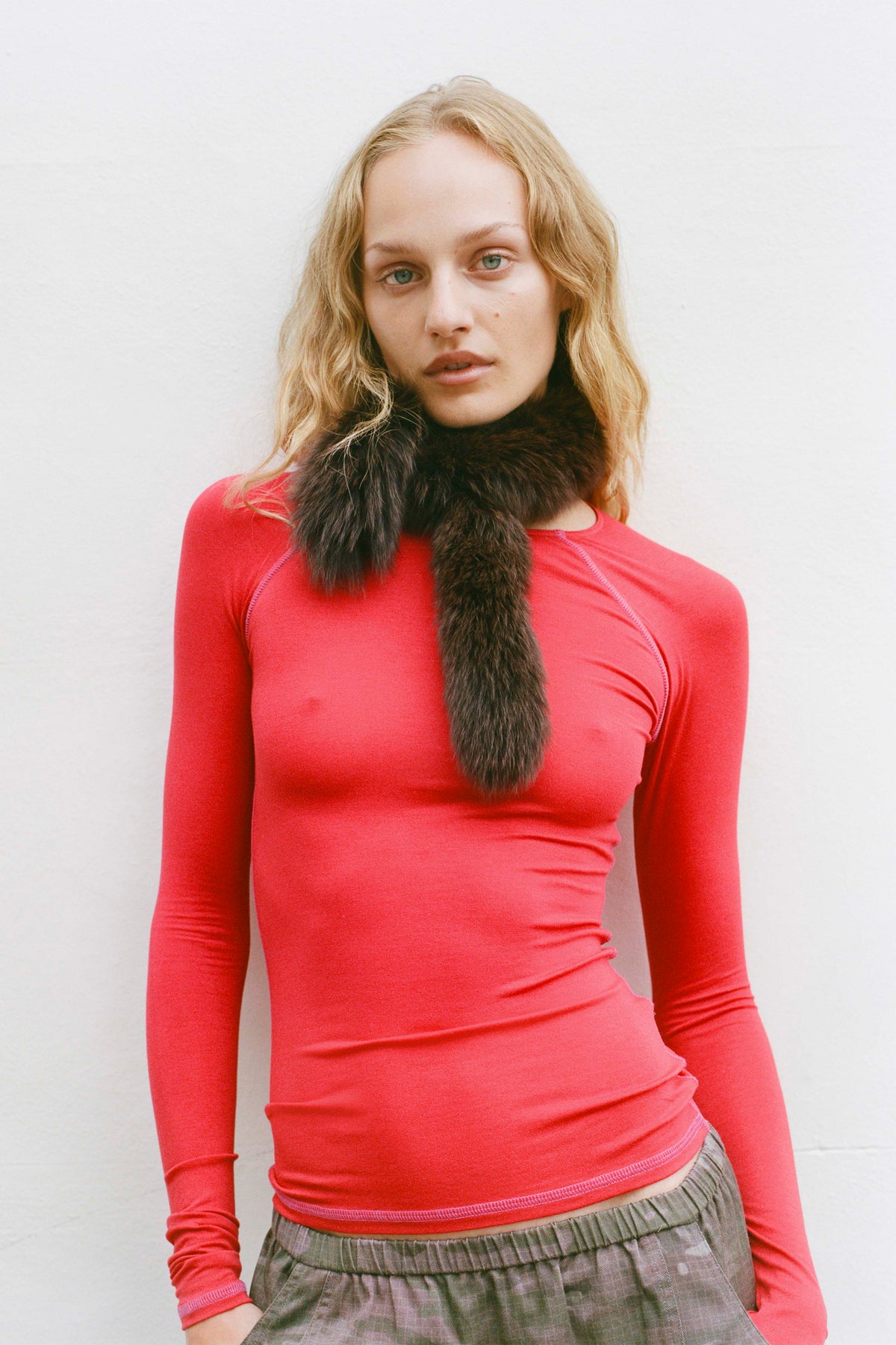 Susie Perfect Base Longsleeve, Cherry