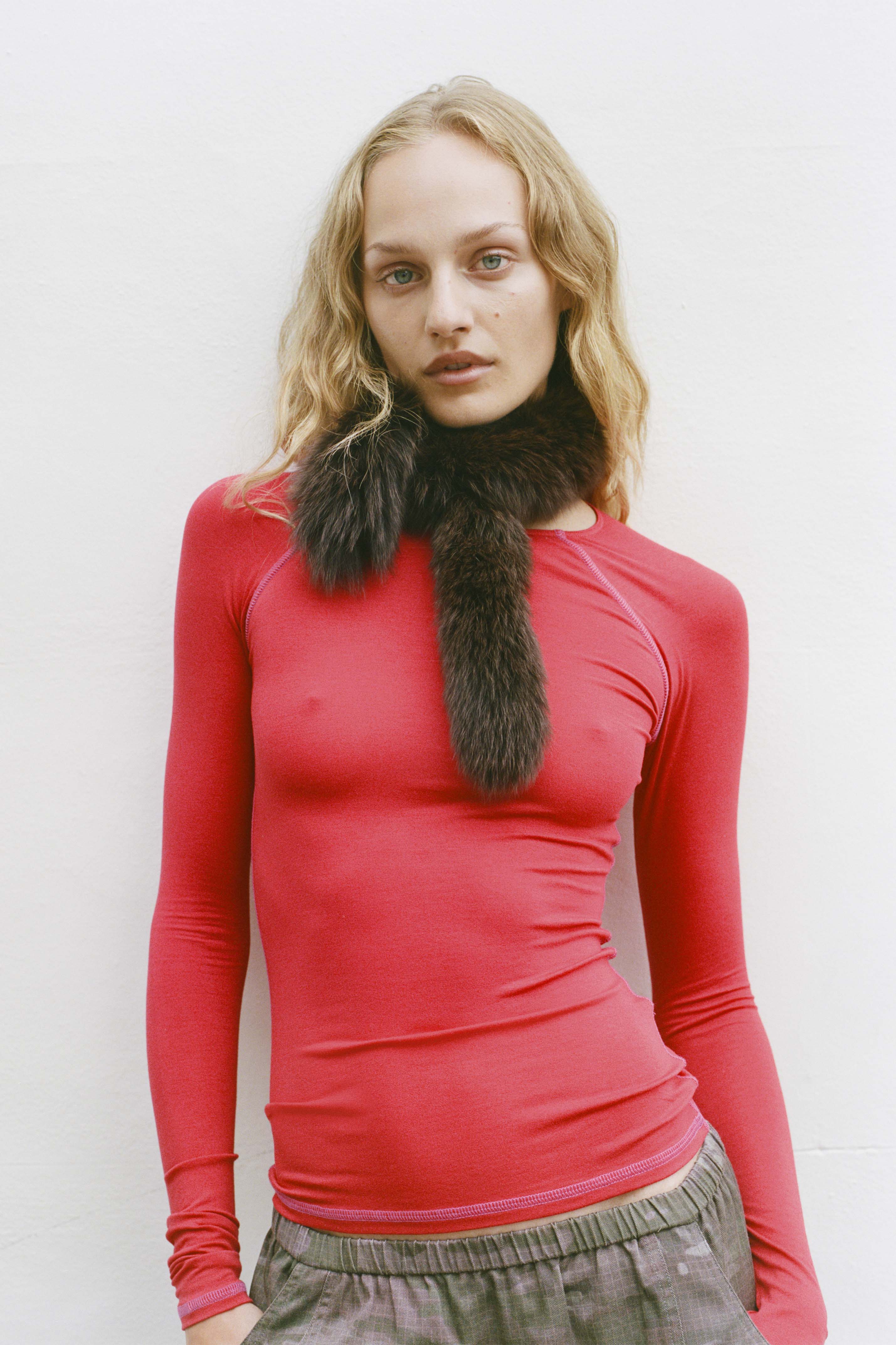 Susie Perfect Base Longsleeve, Cherry