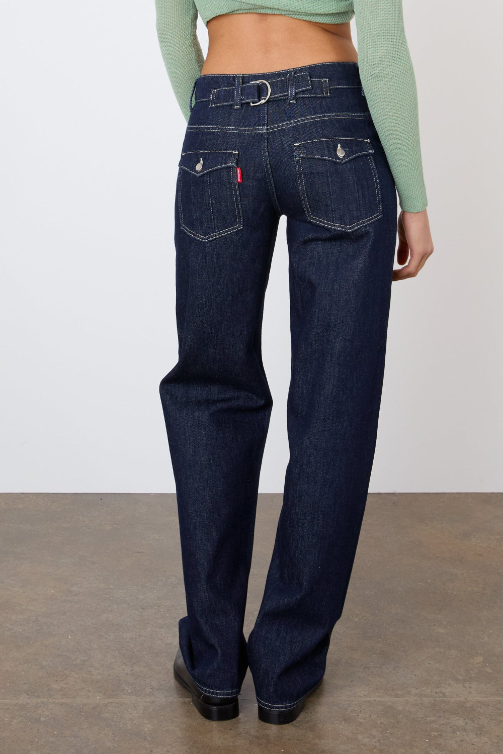 The Joan Soft Barrel Jeans, Indigo Rinse