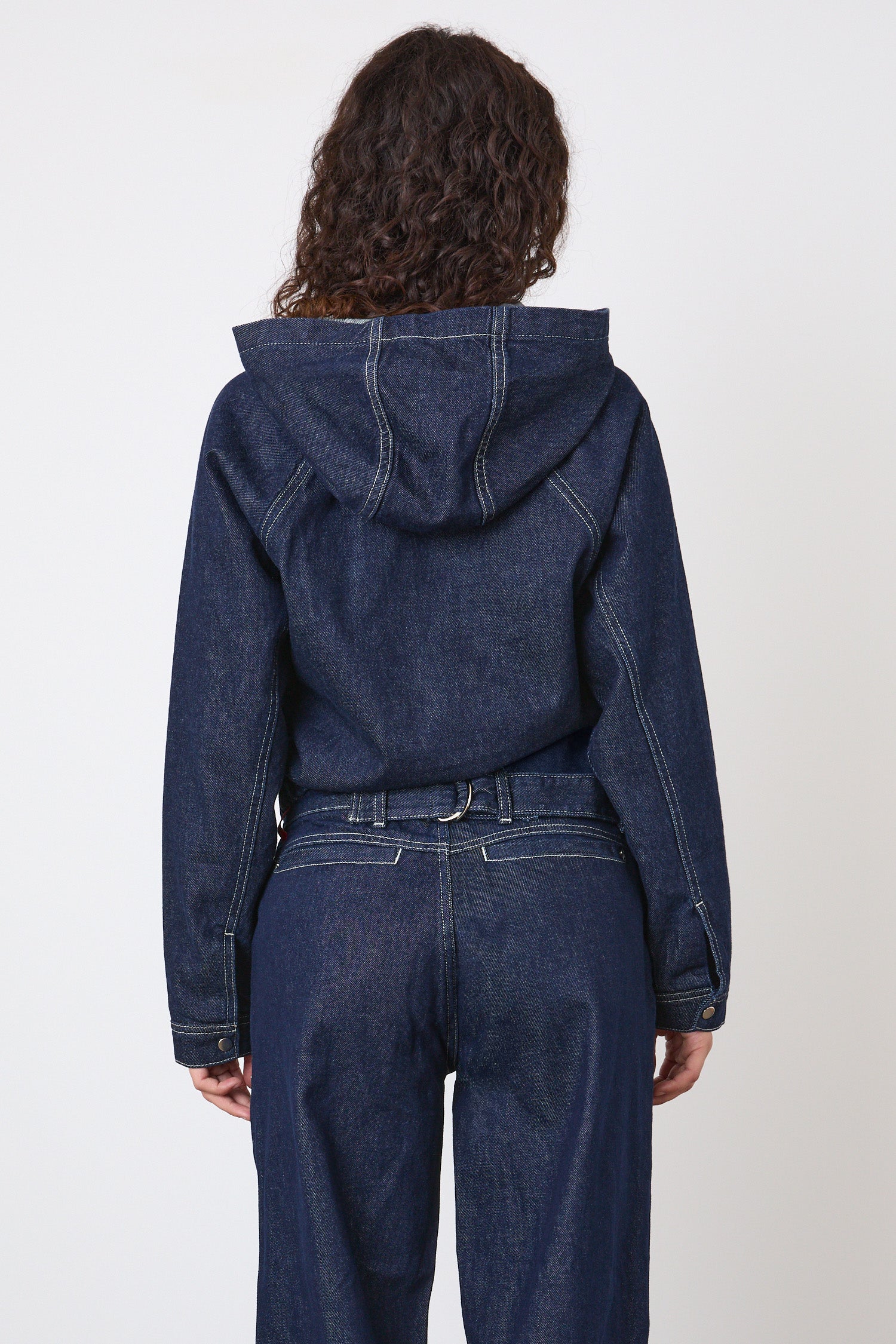 The Lita Tailored Denim Jacket, Indigo Rinse