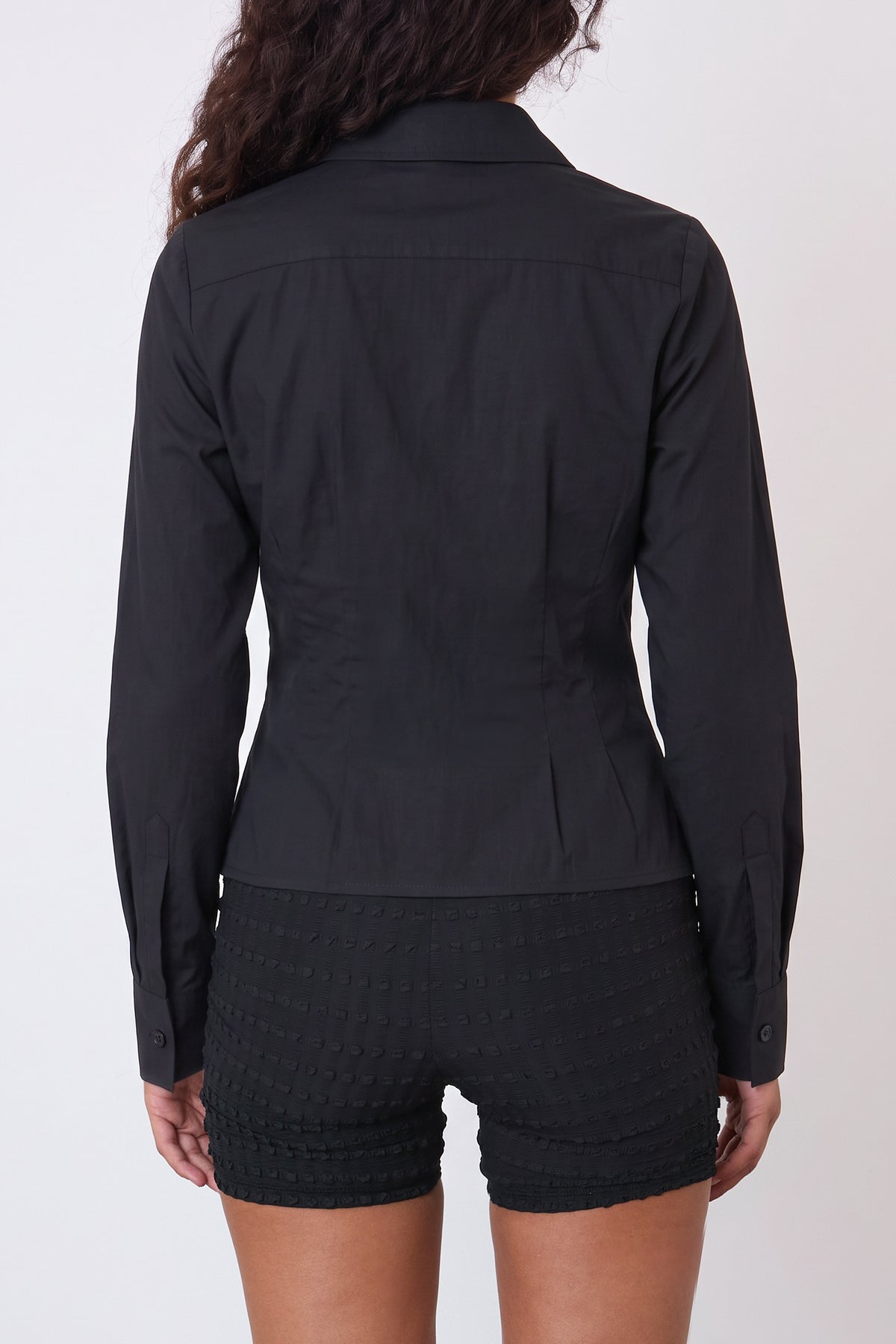 Missy Long Sleeve Blouse, Onyx