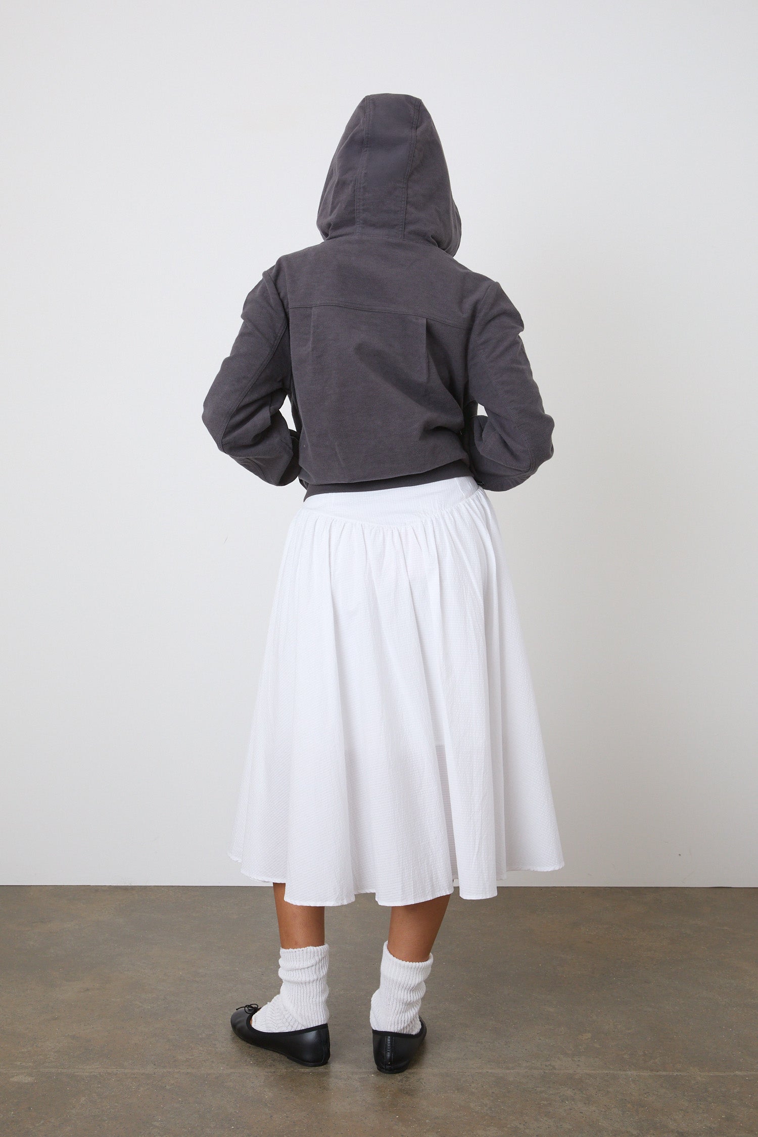 The Edie Bomber Jacket, Graphite