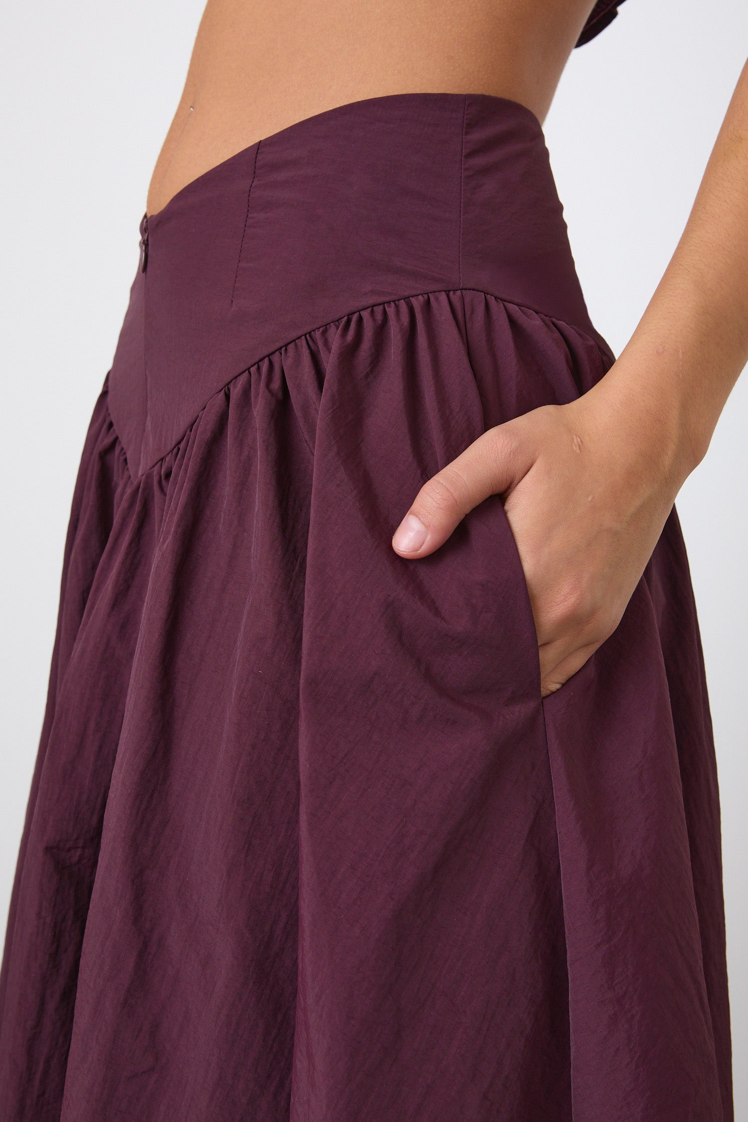 The Deba Midi Skirt, Robin | Liberty London Exclusive