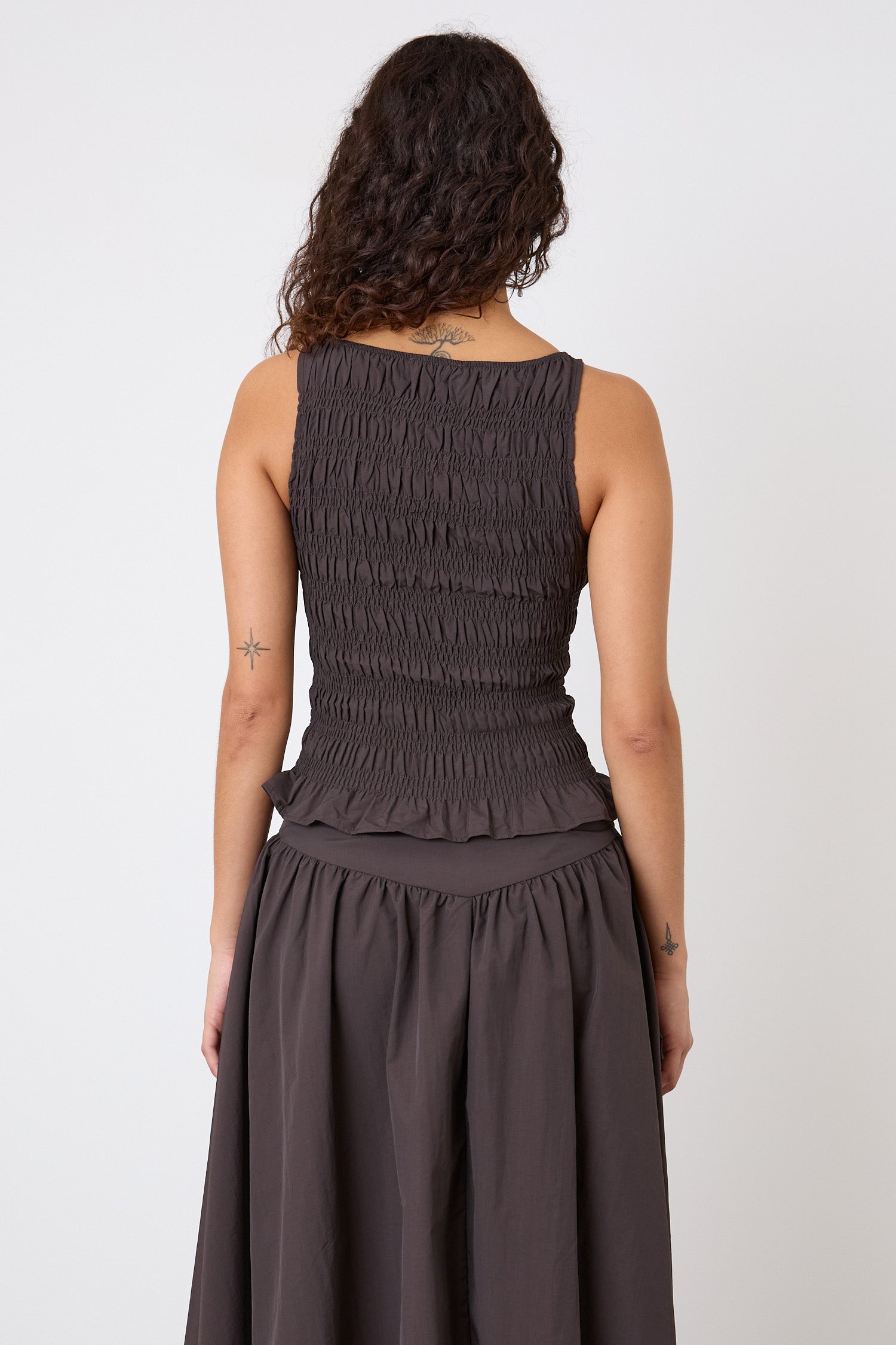 The Deba Top, Chestnut | Liberty London Exclusive