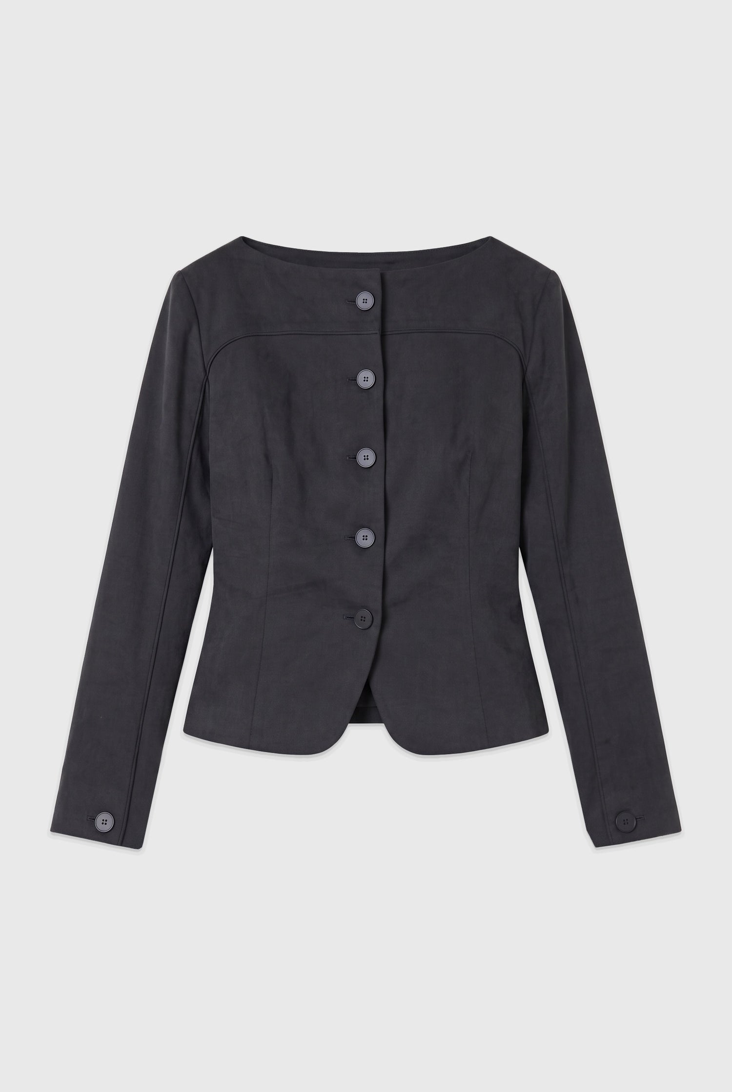 Bardot Top, Onyx