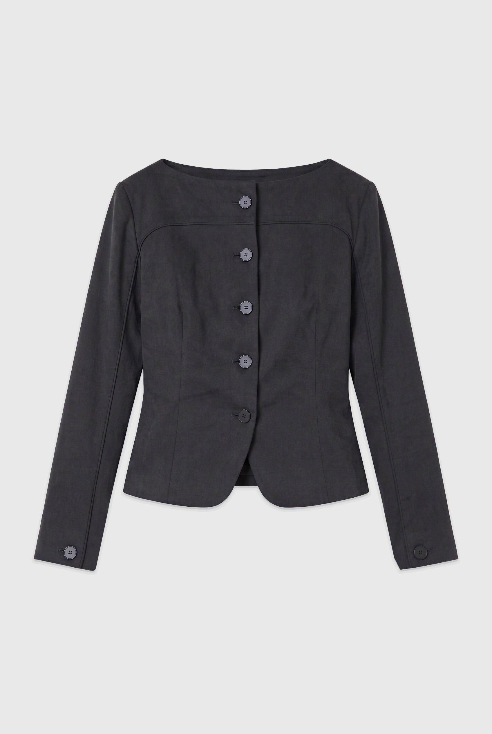 Bardot Top, Onyx